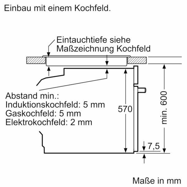 SIEMENS Einbaubackofen iQ500 HB517AB, mit cookControl-Funktion – Bild 10