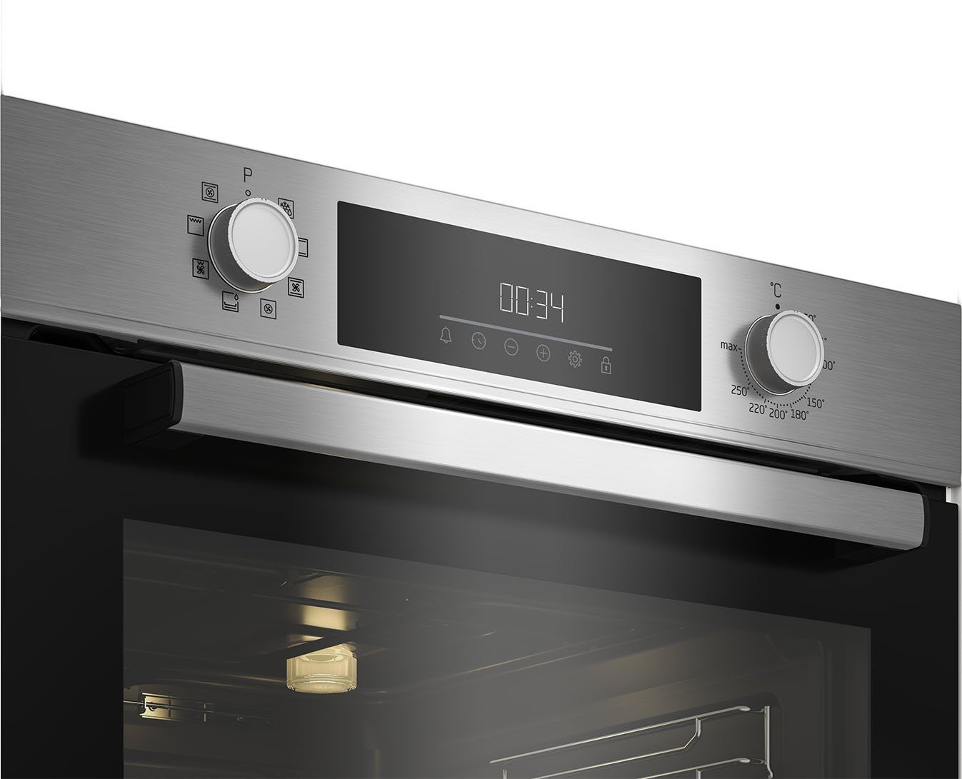 BEKO Einbaubackofen BBIM12300X, mit Teleskopauszug nachrüstbar – Bild 10