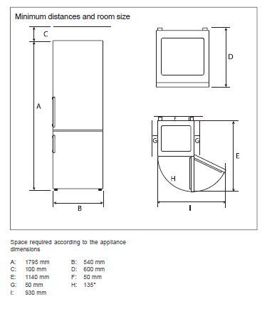 Hanseatic Kühl-/Gefrierkombination HKGK17954DNFI, 179,5 cm hoch, 54 cm breit, NoFrost – Bild 15