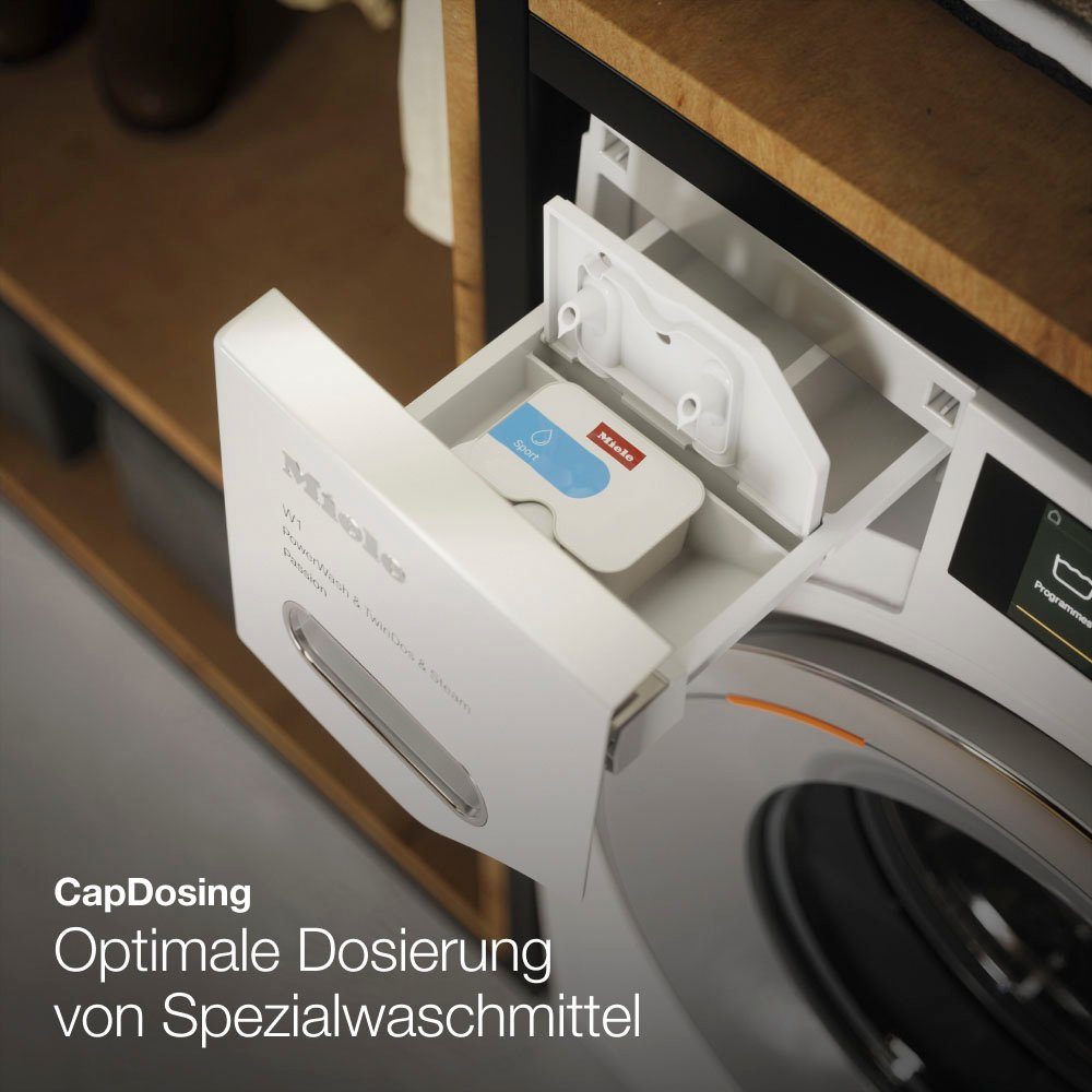 Miele Waschmaschine WSR863 WPS PWash&TDos&9kg, 9 kg, 1600 U/min, Waschassistent - nennt Ihnen das beste Programm für Ihre Textilien – Bild 7