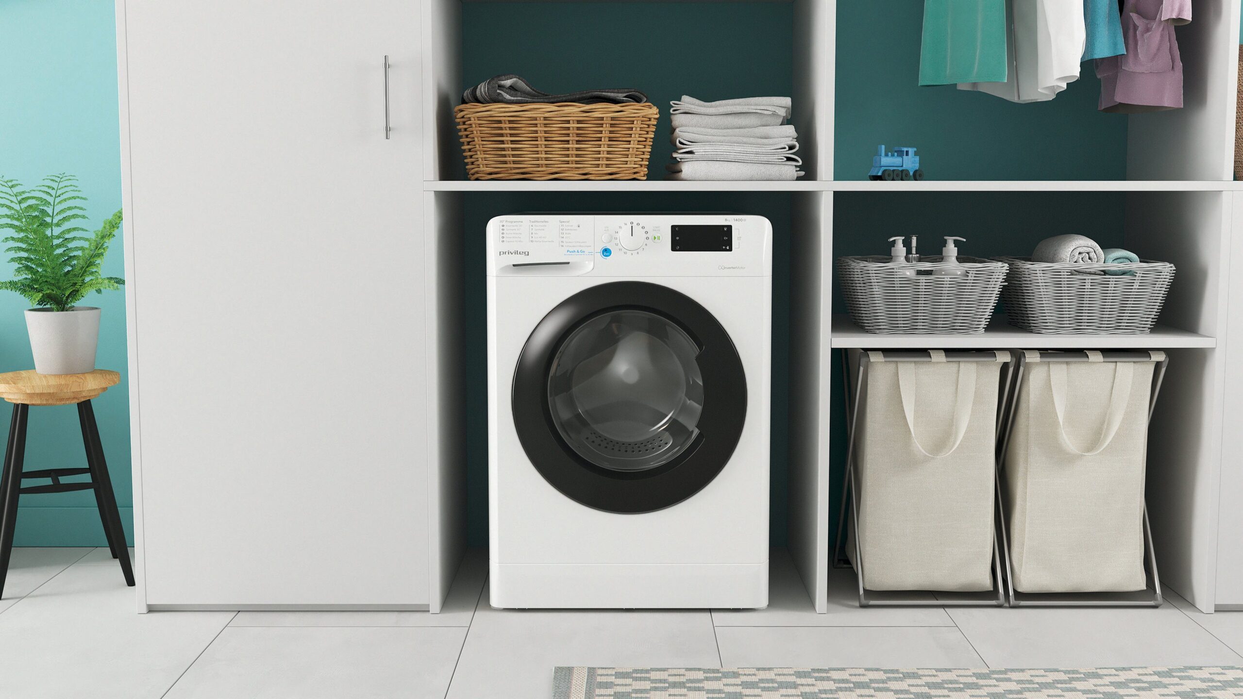 Privileg Waschmaschine PWF X 873 A, 8 kg, 1400 U/min, 50 Monate Herstellergarantie – Bild 13