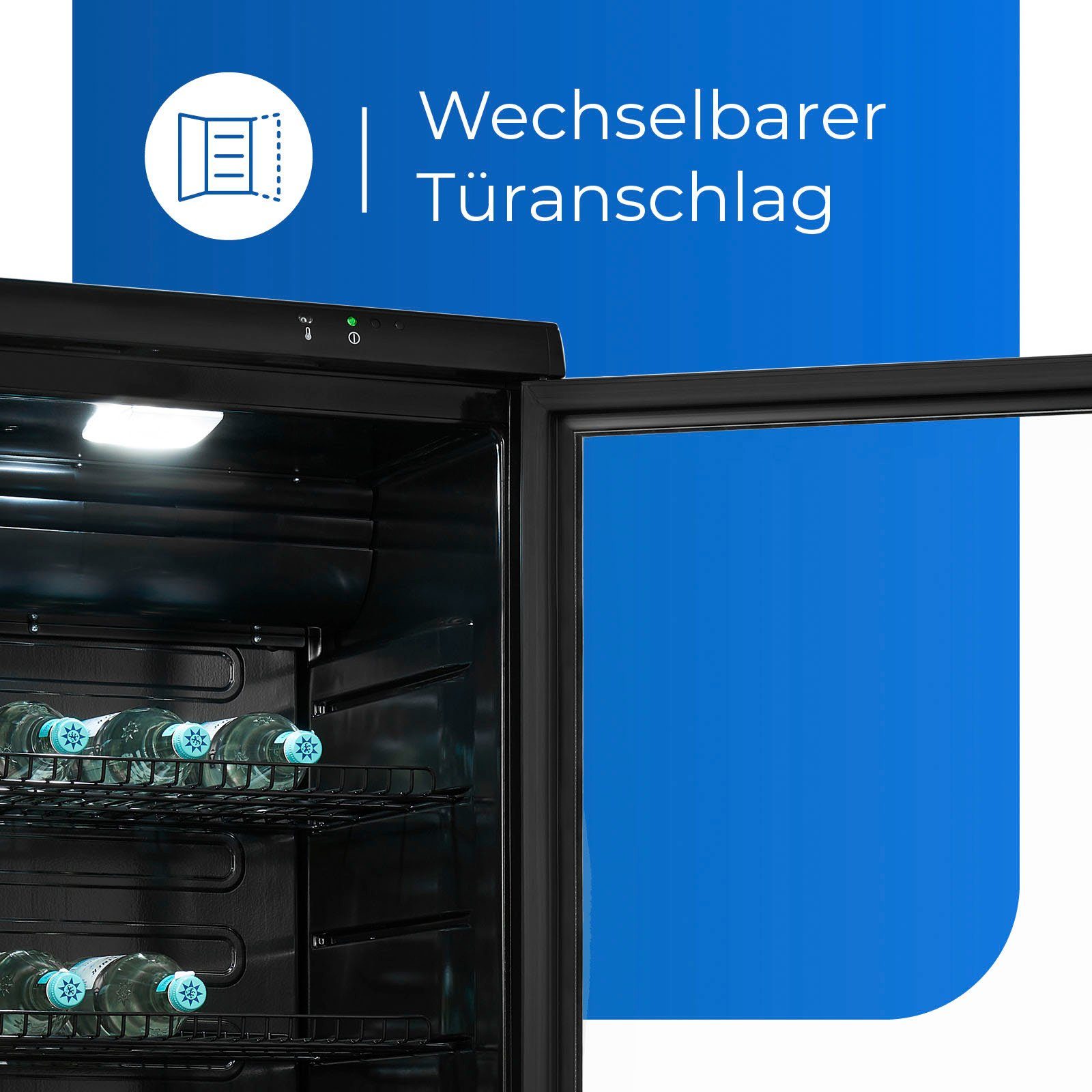 exquisit Getränke- und Dosenkühler GKS350-1-GT-280G,schwarz – Bild 5