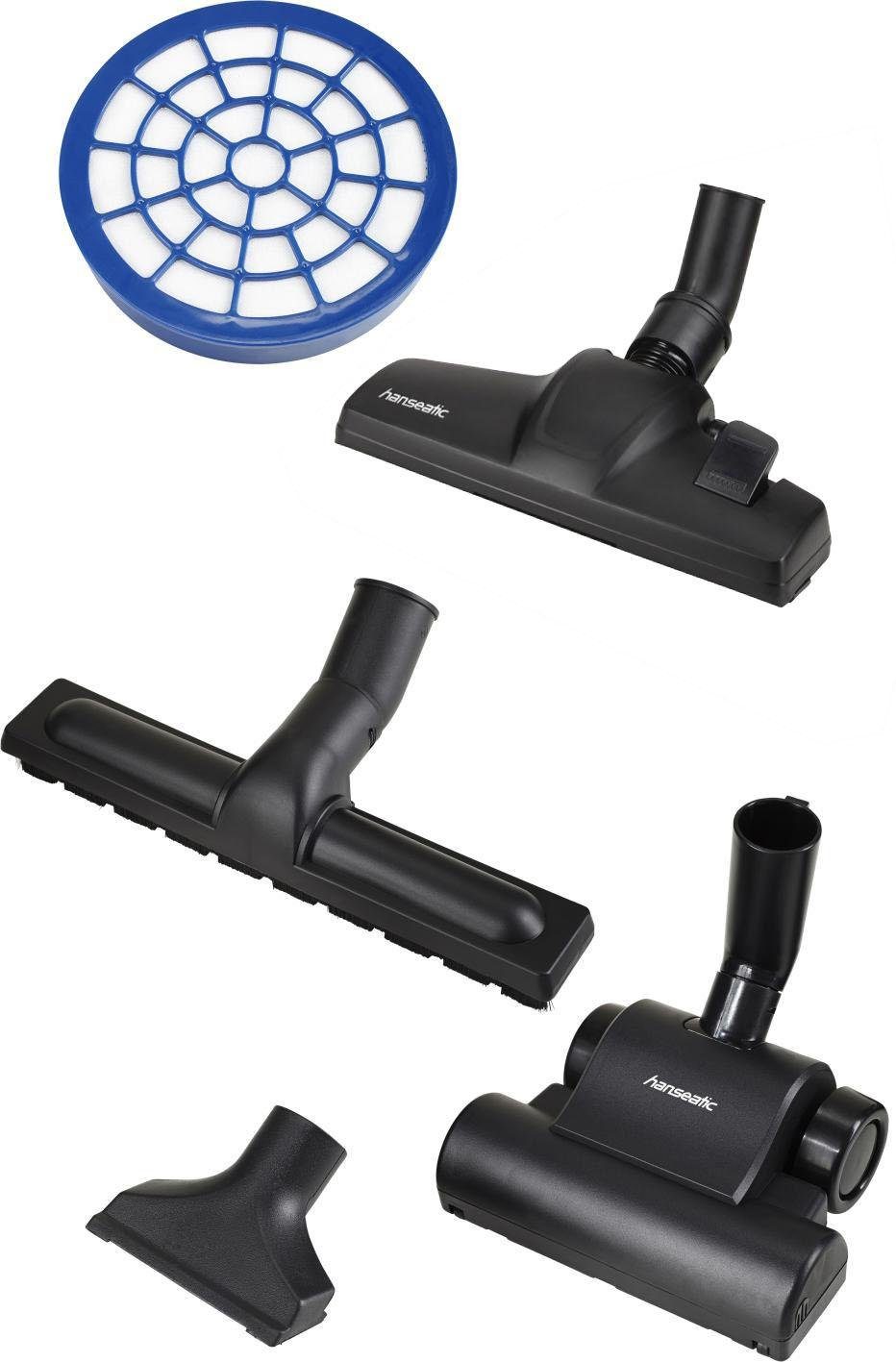 Hanseatic Bodenstaubsauger VC-T4020ES-2, 650 W, beutellos, Zyklonentechnologie für hohe Saugkraft – Bild 4