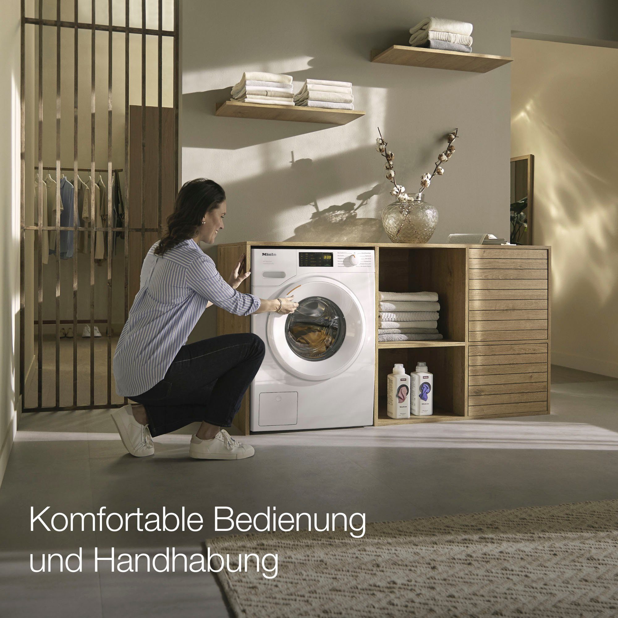 Miele Waschmaschine WSG363 WCS PWash&9kg, 9 kg, 1400 U/min, SingleWash für Einzelteile – Bild 9