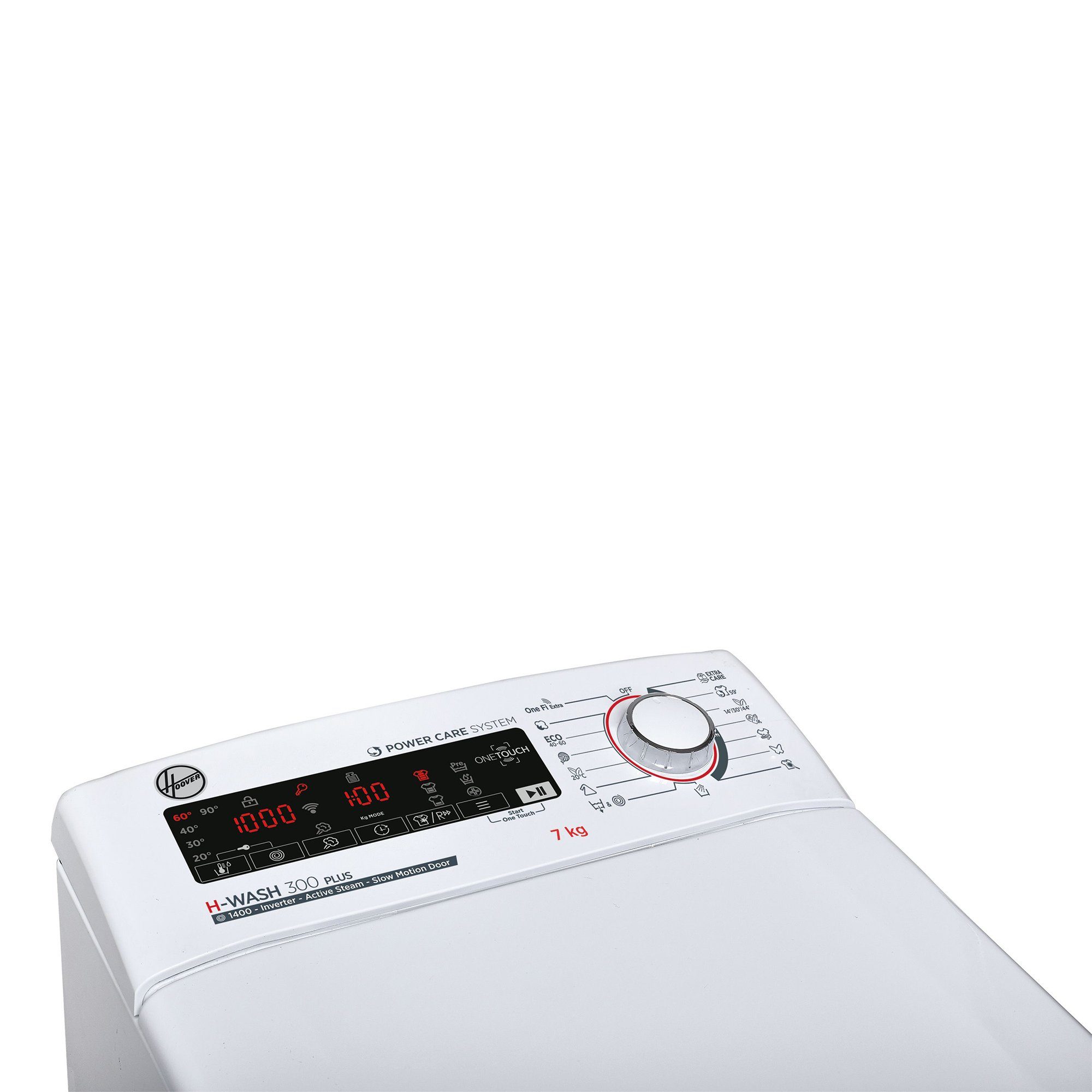 Hoover Waschmaschine Toplader H3TSM47TAMCE-S, 7 kg, 1400 U/min – Bild 3