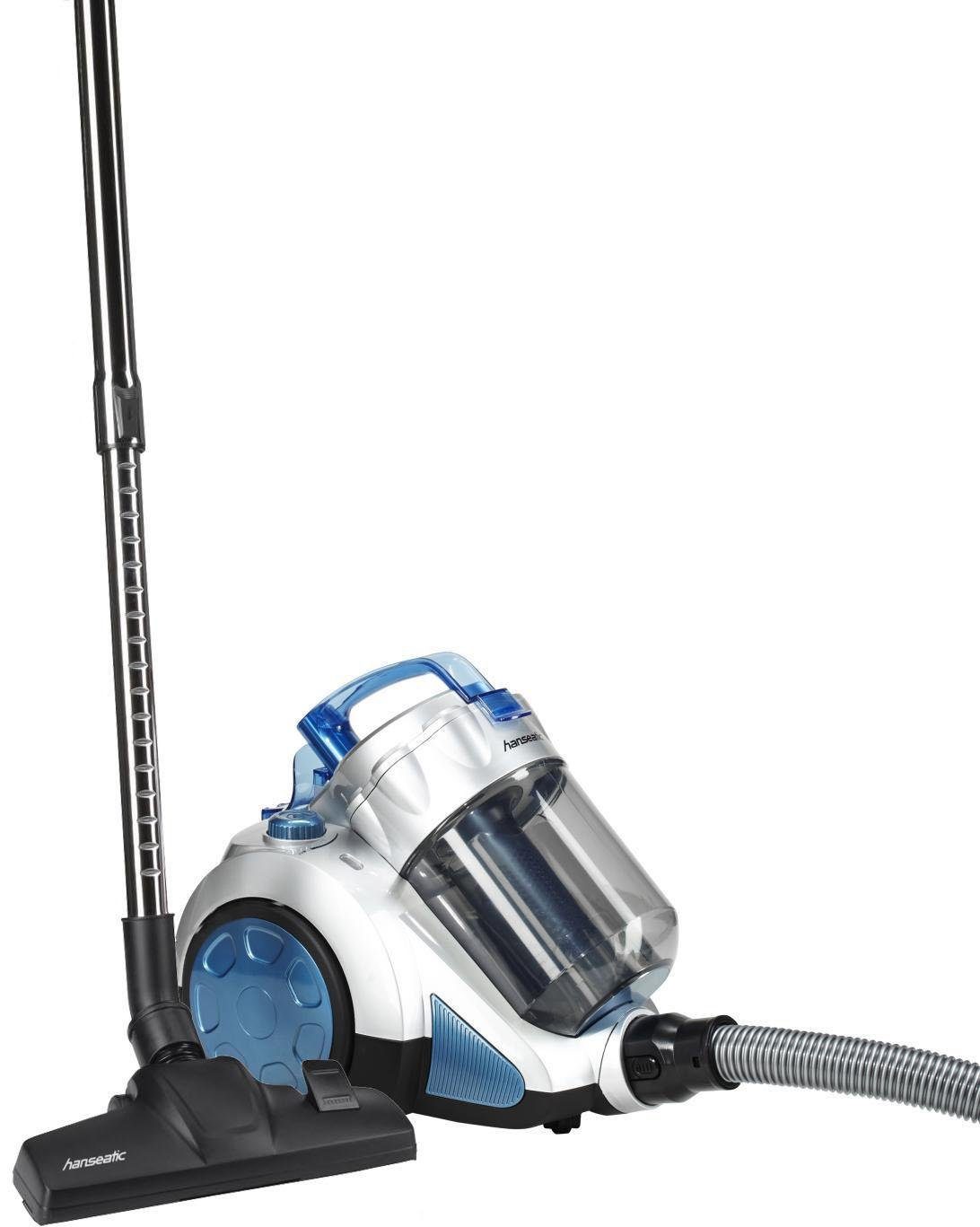 Hanseatic Bodenstaubsauger VC-T4020ES-2, 650 W, beutellos, Zyklonentechnologie für hohe Saugkraft – Bild 2