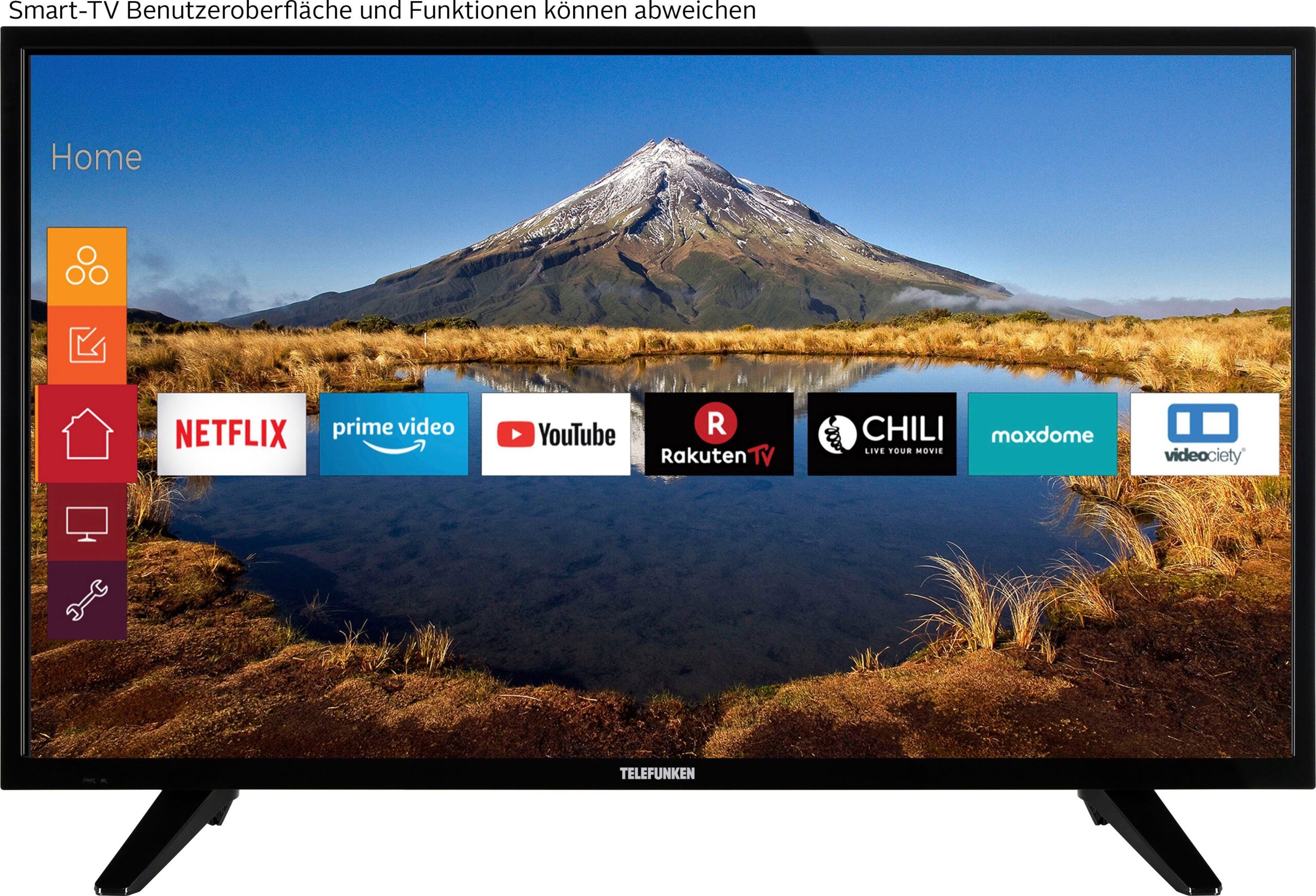 Telefunken D39H500M1CW LED-Fernseher (98 cm/39 Zoll, HD-ready, Smart-TV)
