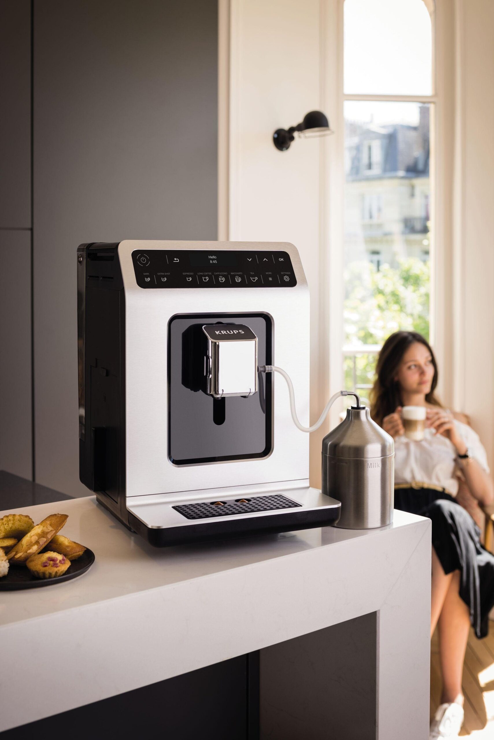 Krups Kaffeevollautomat EA891D Evidence, 12 Kaffee- und 3 Tee-Variationen, OLED-Display und Touchscreen – Bild 18