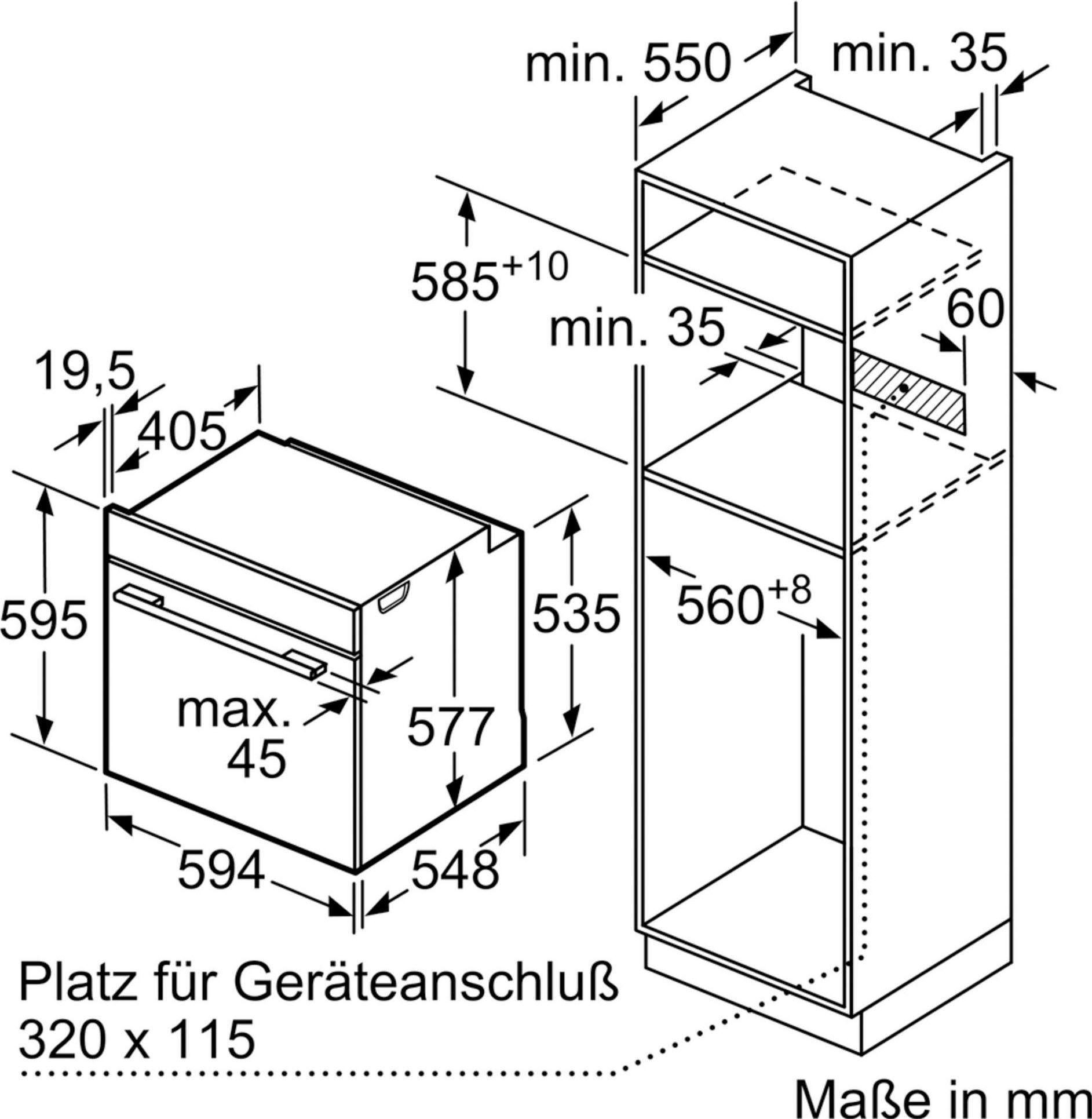 SIEMENS Backofen-Set EQ872DV01R, mit 3-fach-Teleskopauszug, Pyrolyse-Selbstreinigung – Bild 9