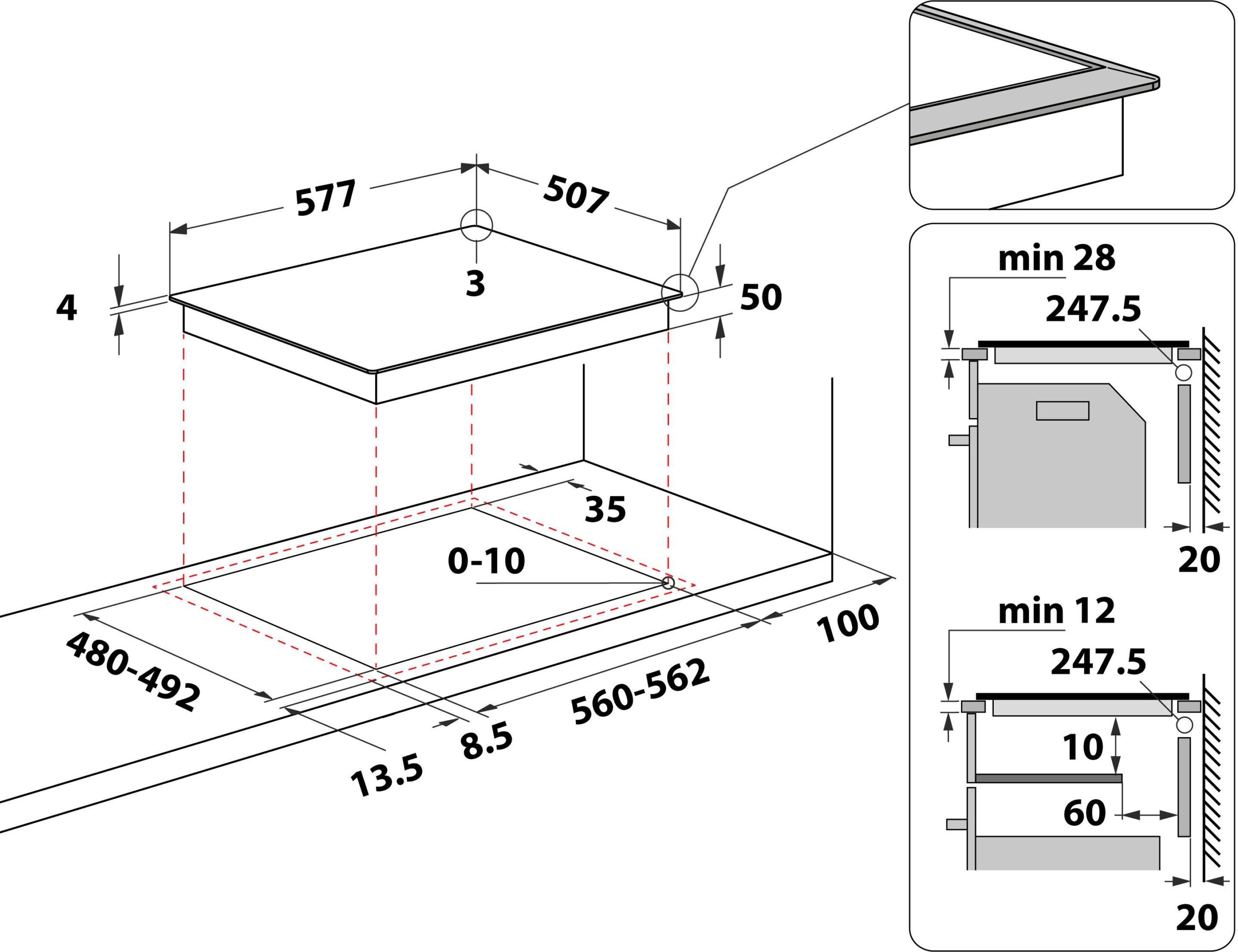 BAUKNECHT Backofen-Set BAKO4 HI6 BLACK, mit 2-fach-Teleskopauszug, Hydrolyse – Bild 22