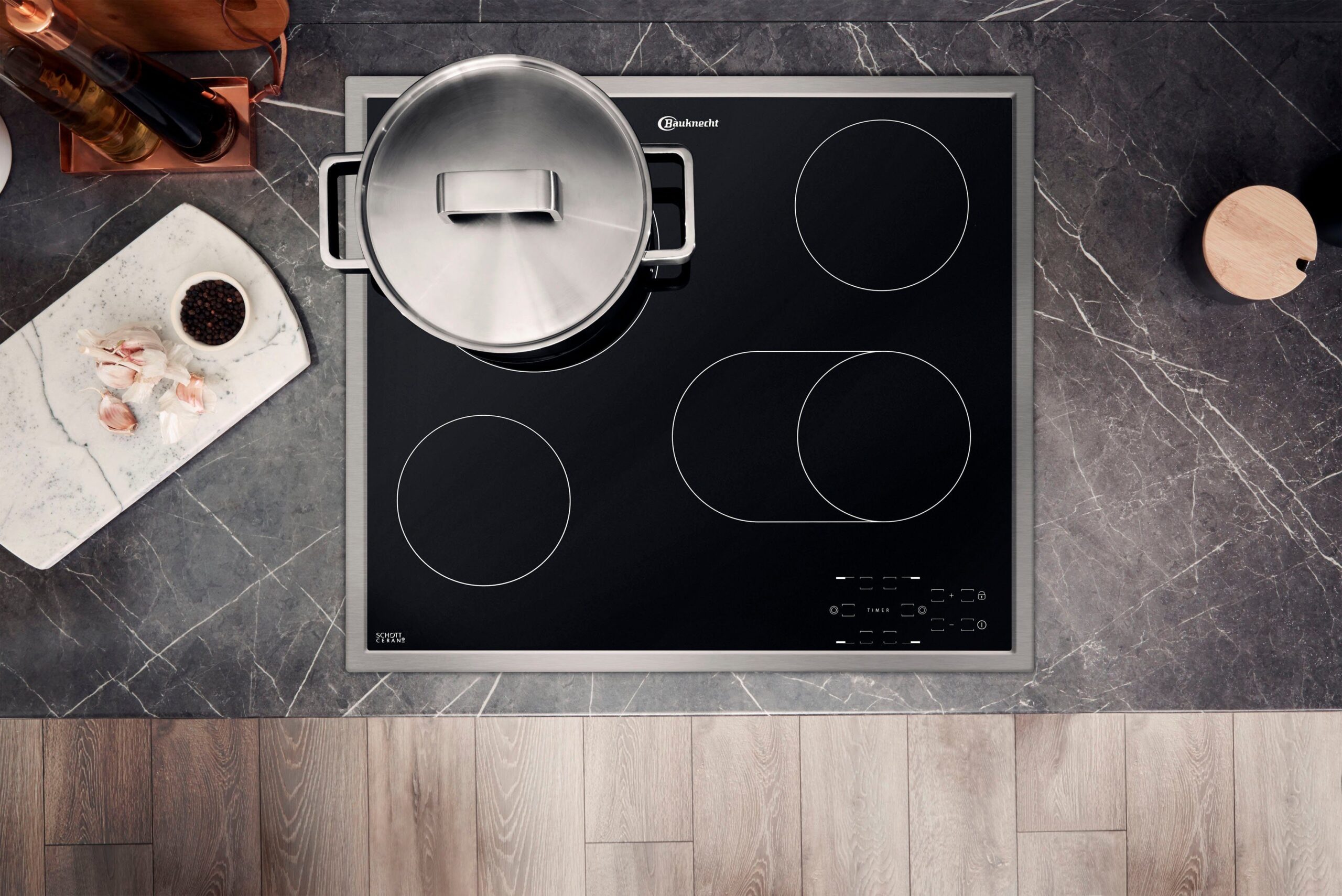 BAUKNECHT Backofen-Set BAKO4 HR6 BLACK, mit 2-fach-Teleskopauszug, Hydrolyse – Bild 16