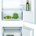 BOSCH Einbaukühlgefrierkombination 2 KIV86NSF0, 177,2 cm hoch, 54,1 cm breit