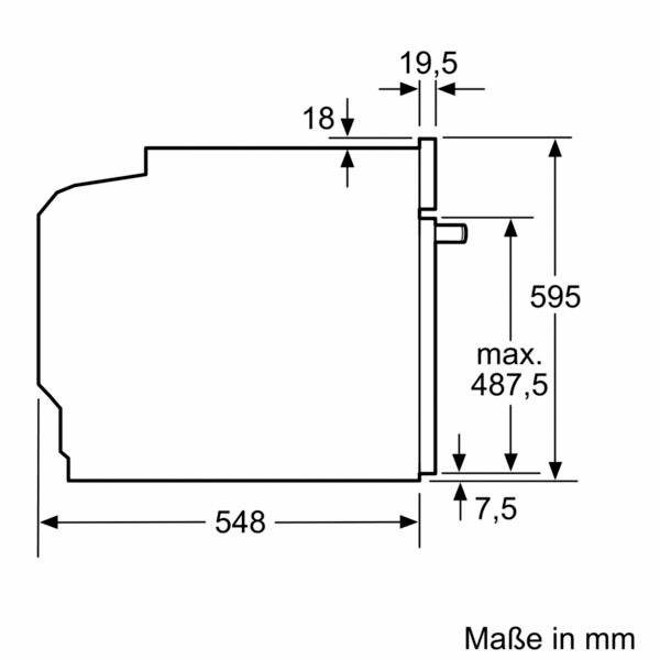 SIEMENS Pyrolyse Backofen HB674GBS1A+, mit Teleskopauszug nachrüstbar, Pyrolyse-Selbstreinigung, mit activClean – Bild 10