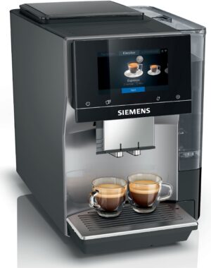 SIEMENS Kaffeevollautomat EQ.700 classic TP705D01, intuitives Full-Touch-Display, automatische Milchsystem-Reinigung