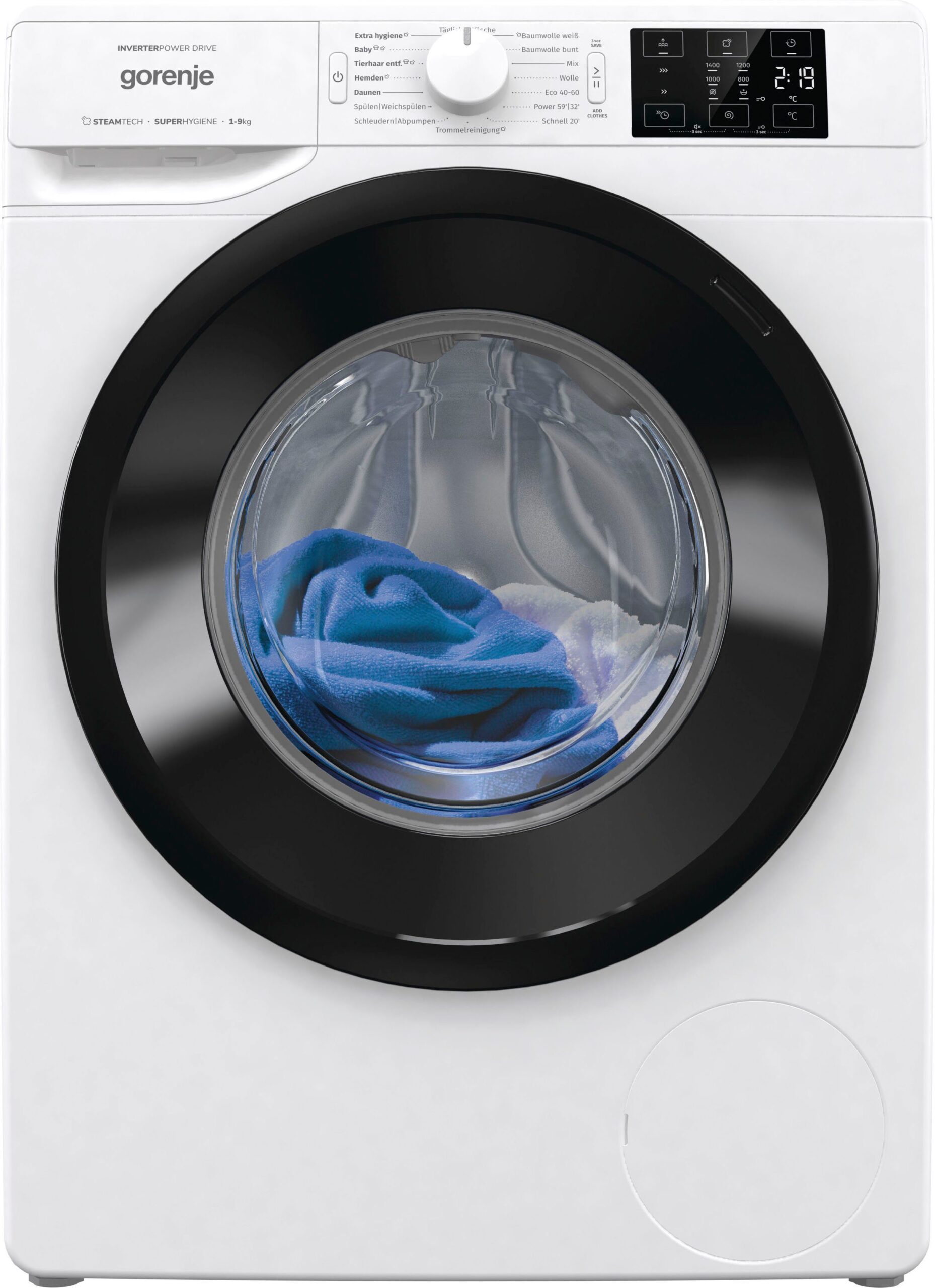 GORENJE Waschmaschine Wave NEI94APS, 9 kg, 1400 U/min – Bild 8