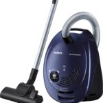 SIEMENS Bodenstaubsauger VS06A111, 600 W, mit Beutel, Hygienefilter, inkl. Fugendüse und Polsterdüse, blau