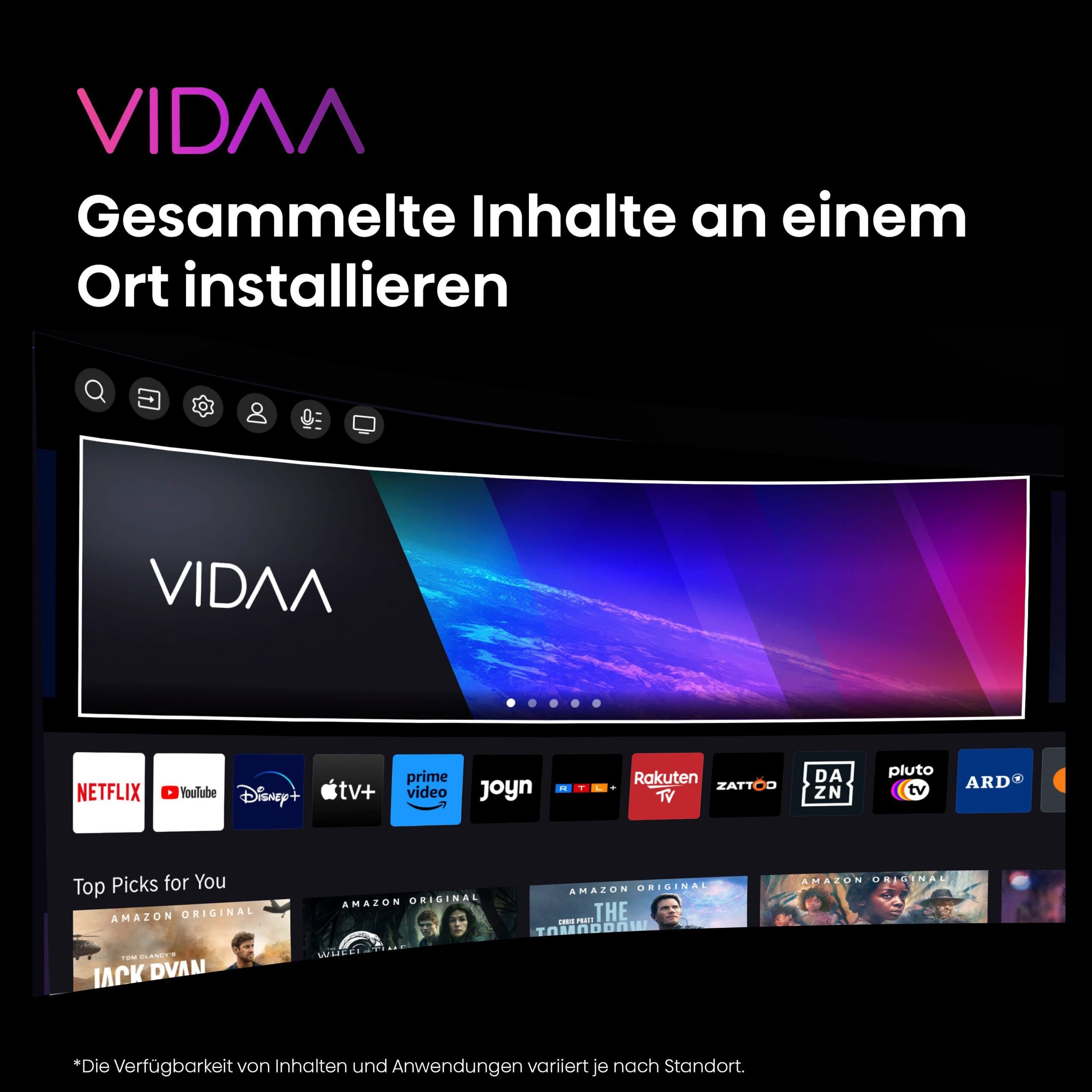 Hisense 55E61KT LED-Fernseher (139 cm/55 Zoll, 4K Ultra HD, Smart-TV, Alexa Built-In, DTS Virtual X, Smart-TV, Dolby Vision, Triple Tuner DVB-C/S/S2/T/T2) – Bild 14