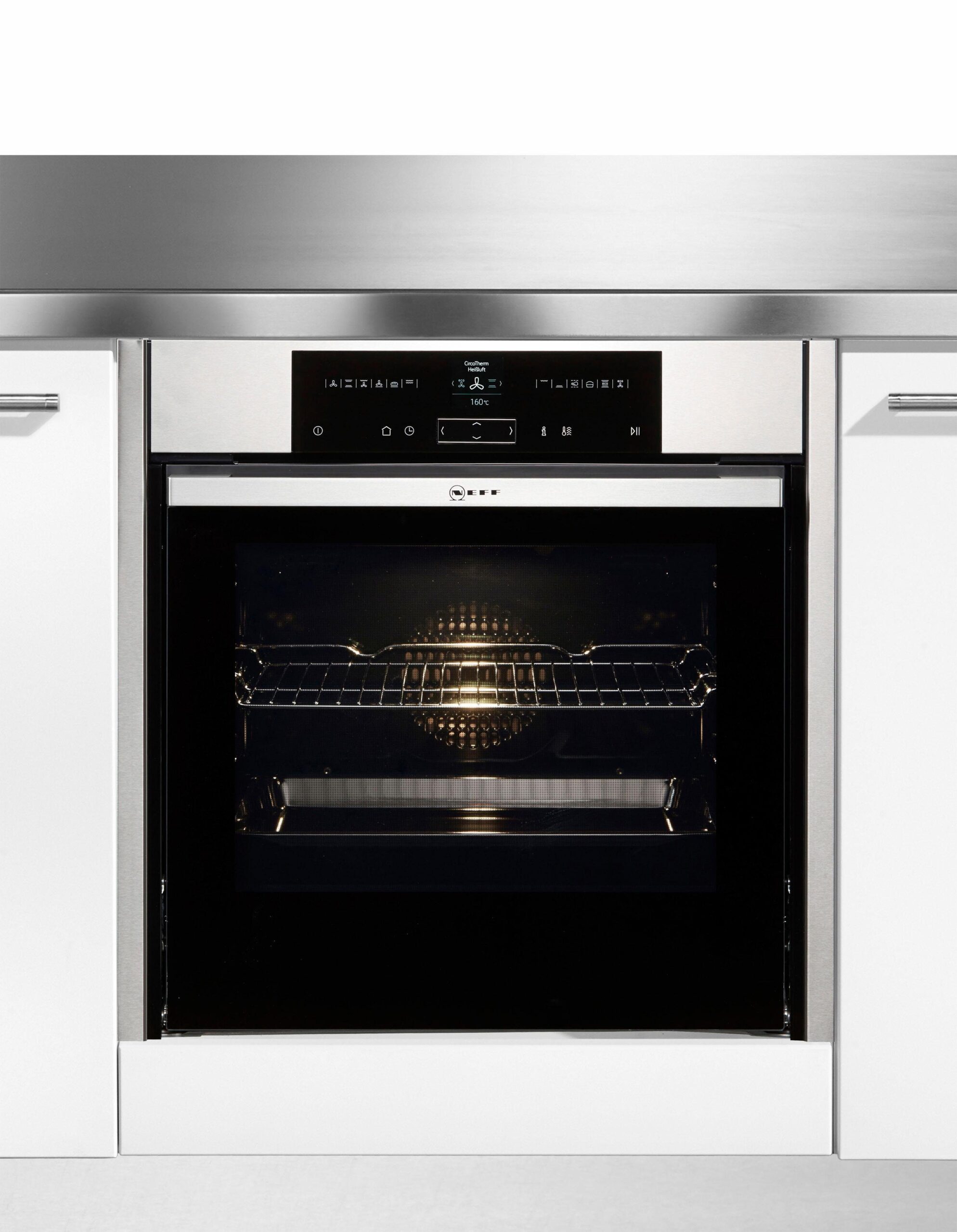 NEFF Pyrolyse Backofen N 70 B55CR20N0, mit Teleskopauszug nachrüstbar, Pyrolyse-Selbstreinigung, mit Slide&Hide® – Bild 2