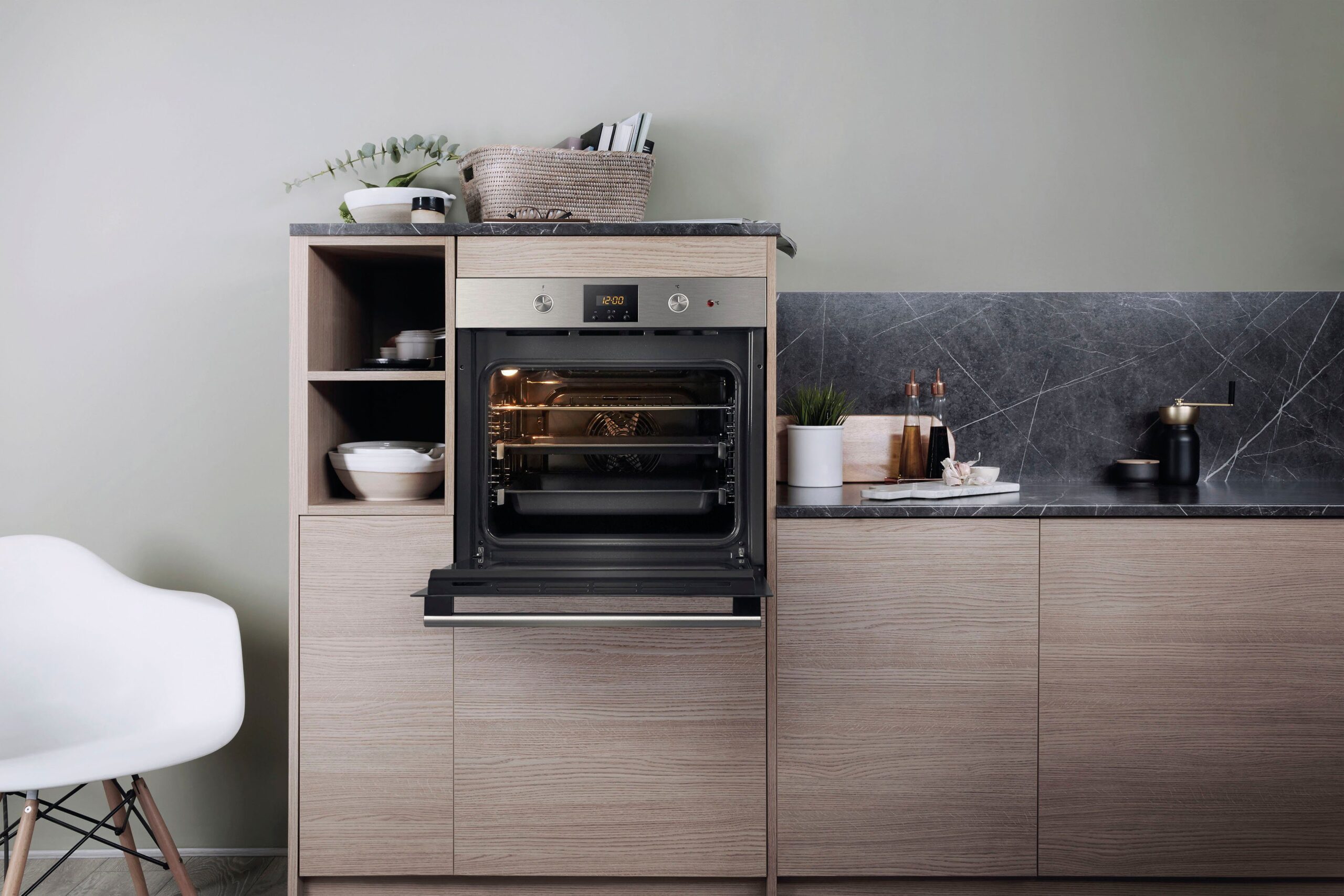 BAUKNECHT Einbaubackofen BAR2 KN5V2 IN, mit 2-fach-Teleskopauszug – Bild 8