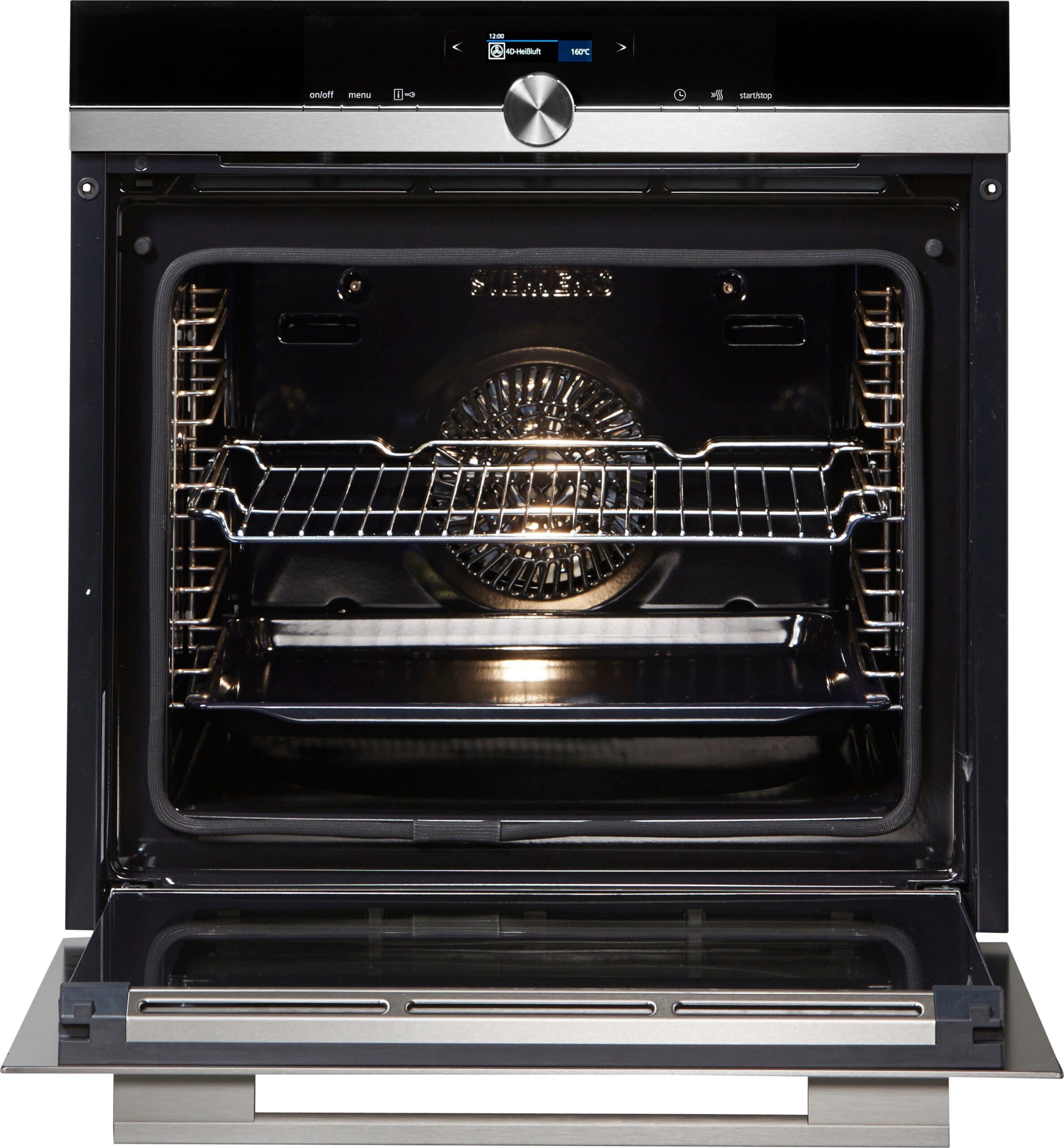 SIEMENS Pyrolyse Backofen HB674GBS1A+, mit Teleskopauszug nachrüstbar, Pyrolyse-Selbstreinigung, mit activClean – Bild 4