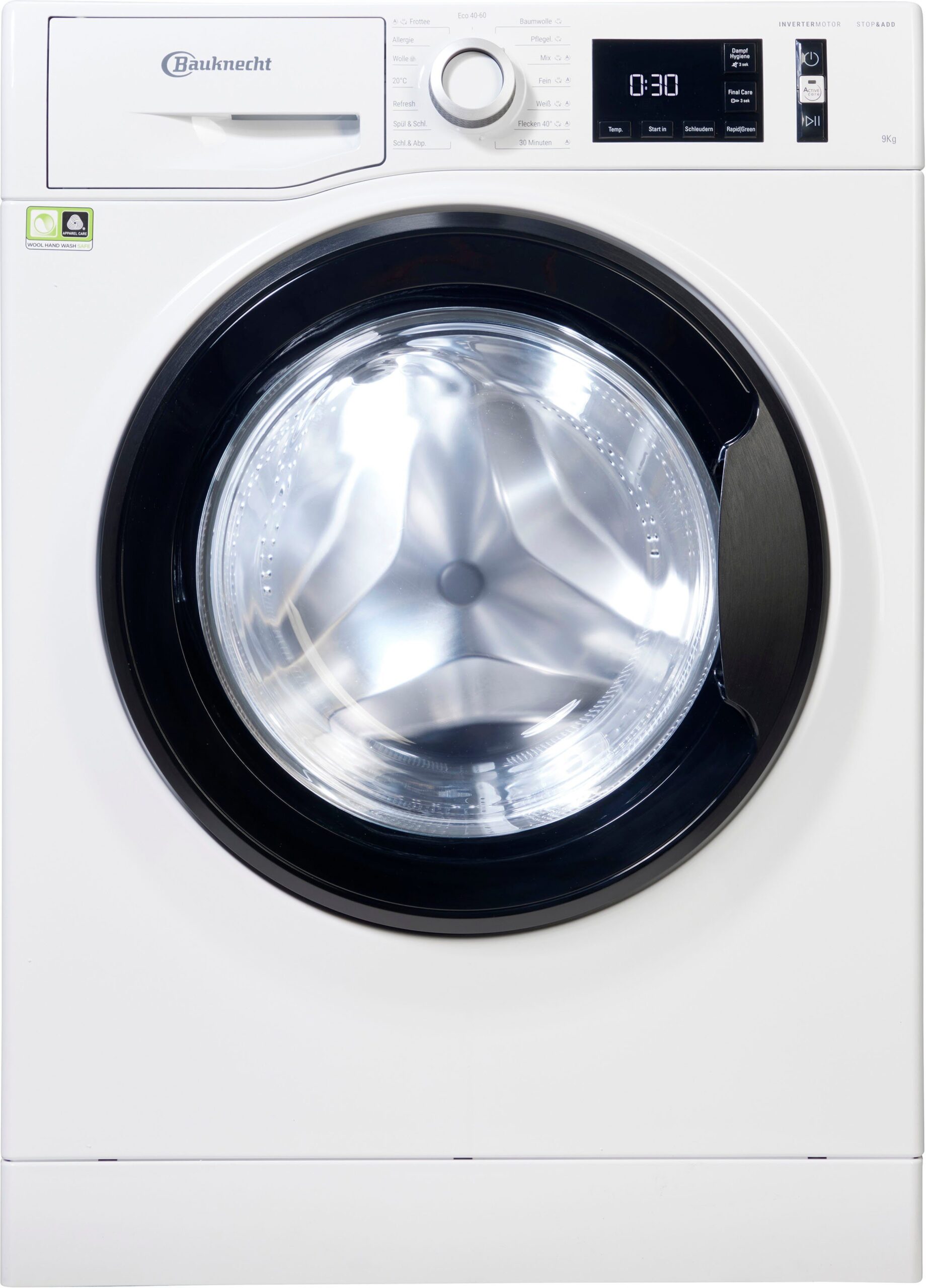 BAUKNECHT Waschmaschine WM PURE 9A, 9 kg, 1400 U/min – Bild 3