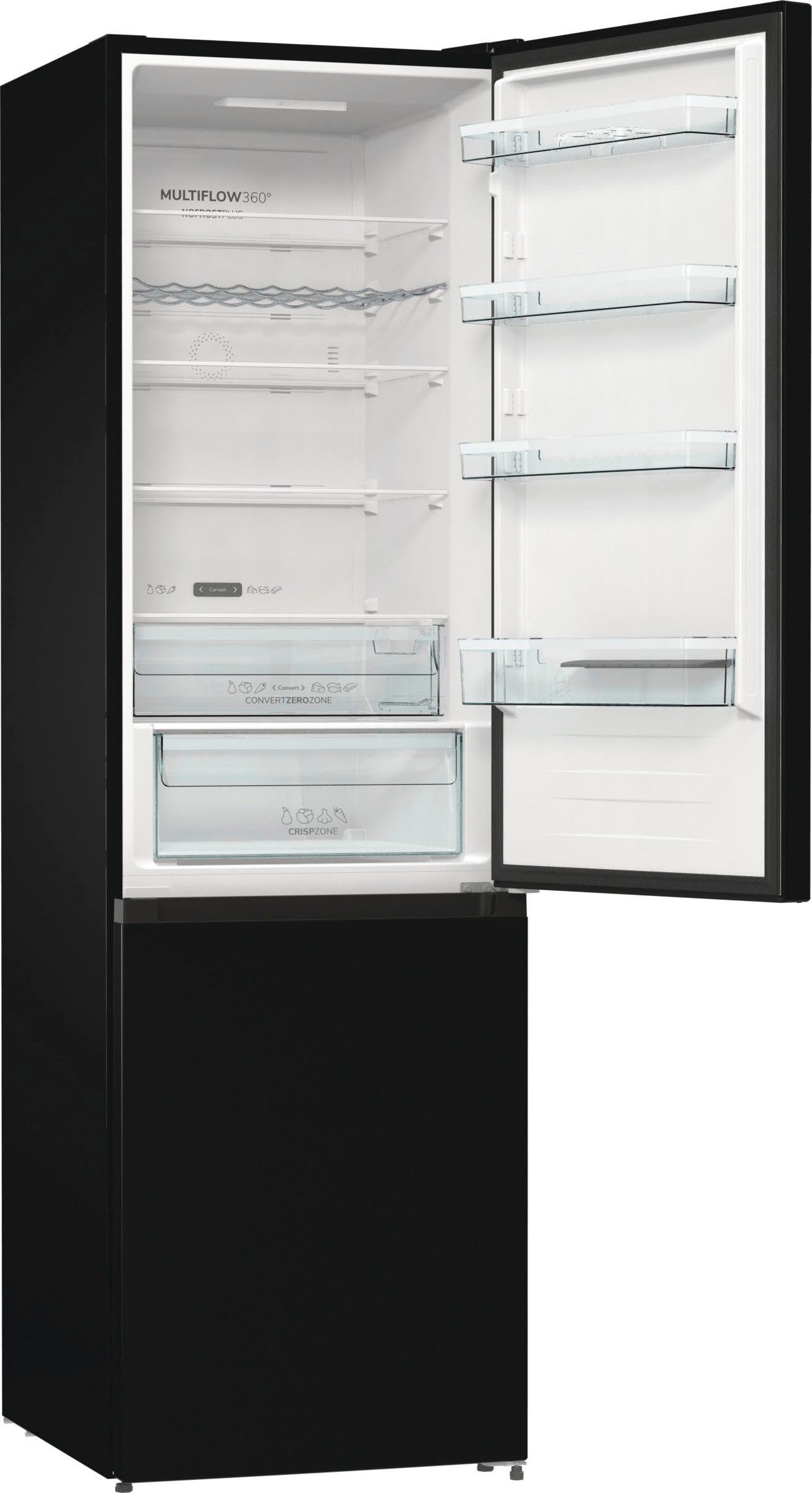 GORENJE Kühl-/Gefrierkombination NK89C0DBK, 200 cm hoch, 60 cm breit – Bild 5