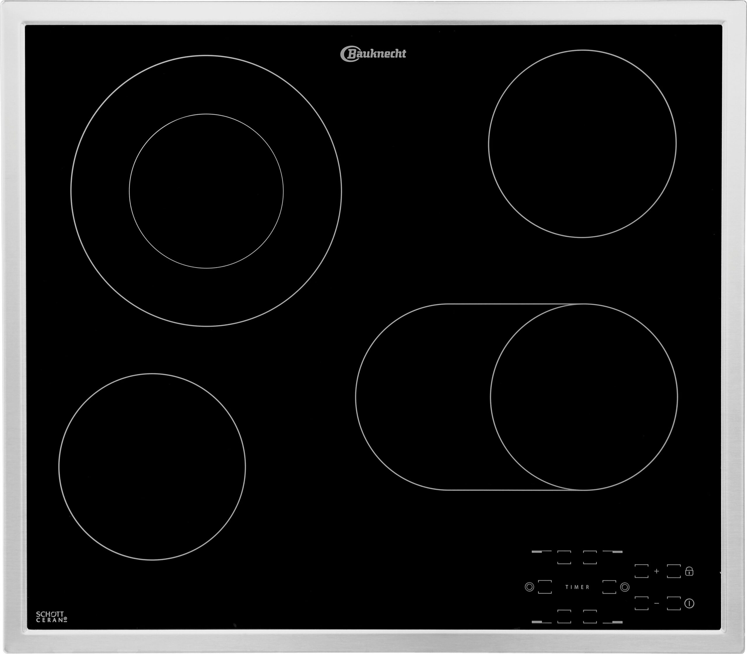BAUKNECHT Backofen-Set BAKO4 HR6 BLACK, mit 2-fach-Teleskopauszug, Hydrolyse – Bild 7
