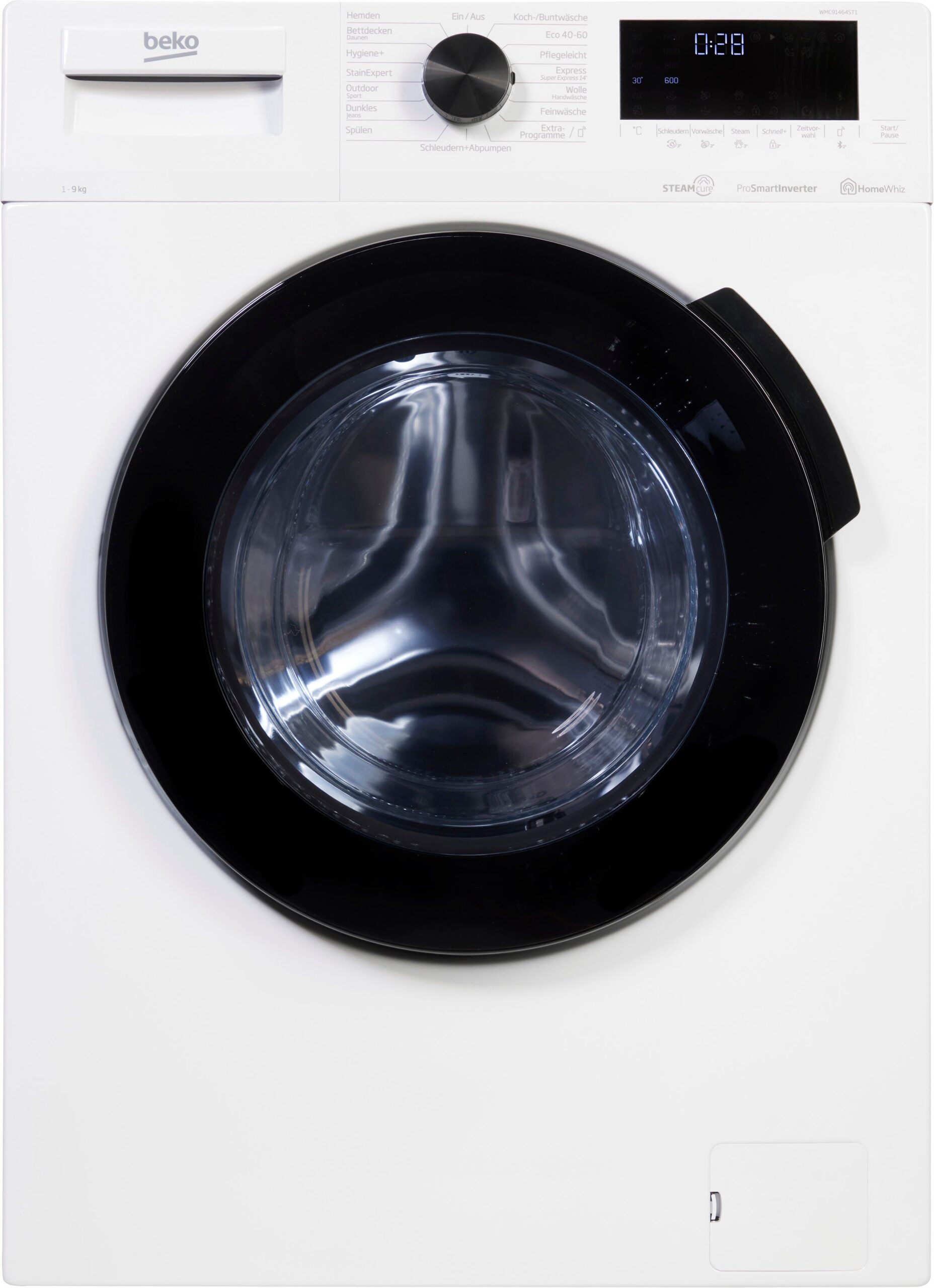 BEKO Waschmaschine WMC91464ST1, 9 kg, 1400 U/min – Bild 3