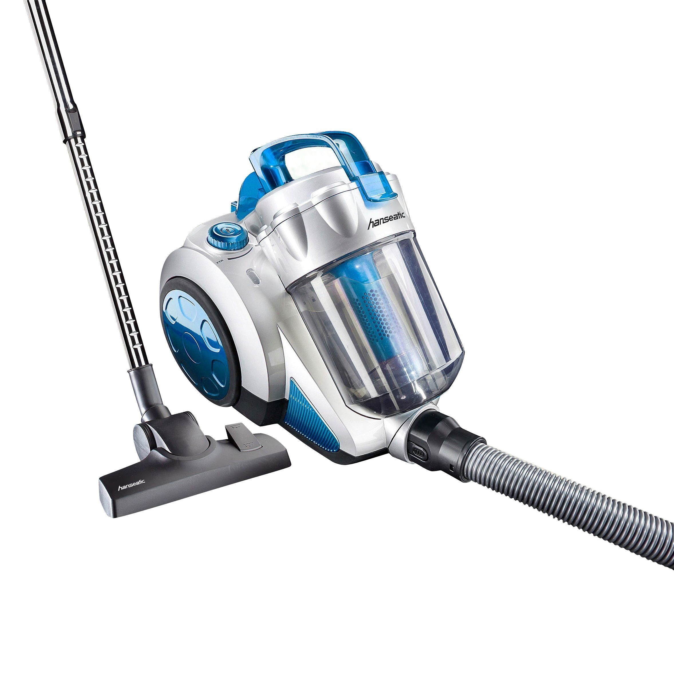 Hanseatic Bodenstaubsauger VC-T4020ES-2, 650 W, beutellos, Zyklonentechnologie für hohe Saugkraft – Bild 5