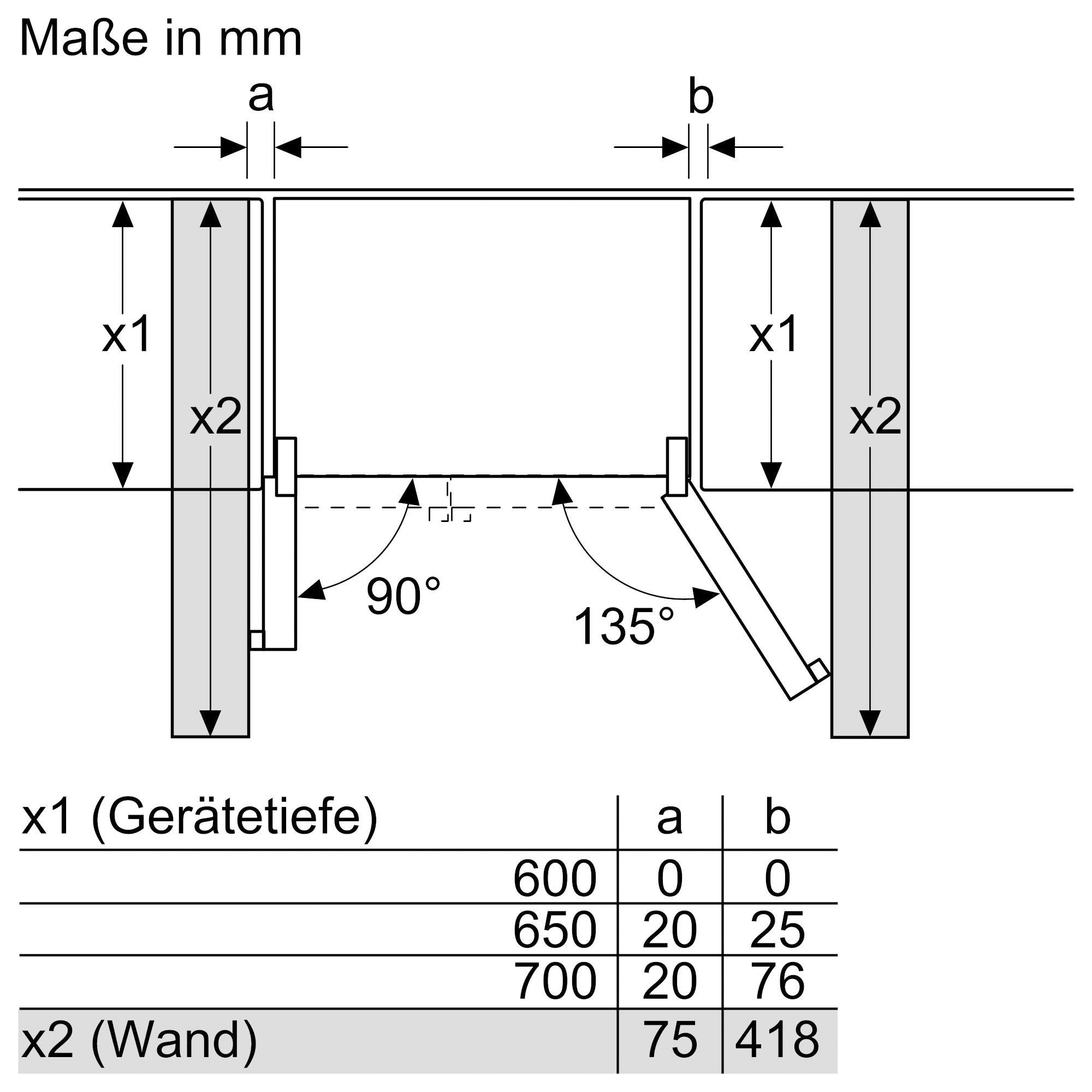 BOSCH Side-by-Side KAI93VIFP, 178,7 cm hoch, 90,8 cm breit – Bild 16