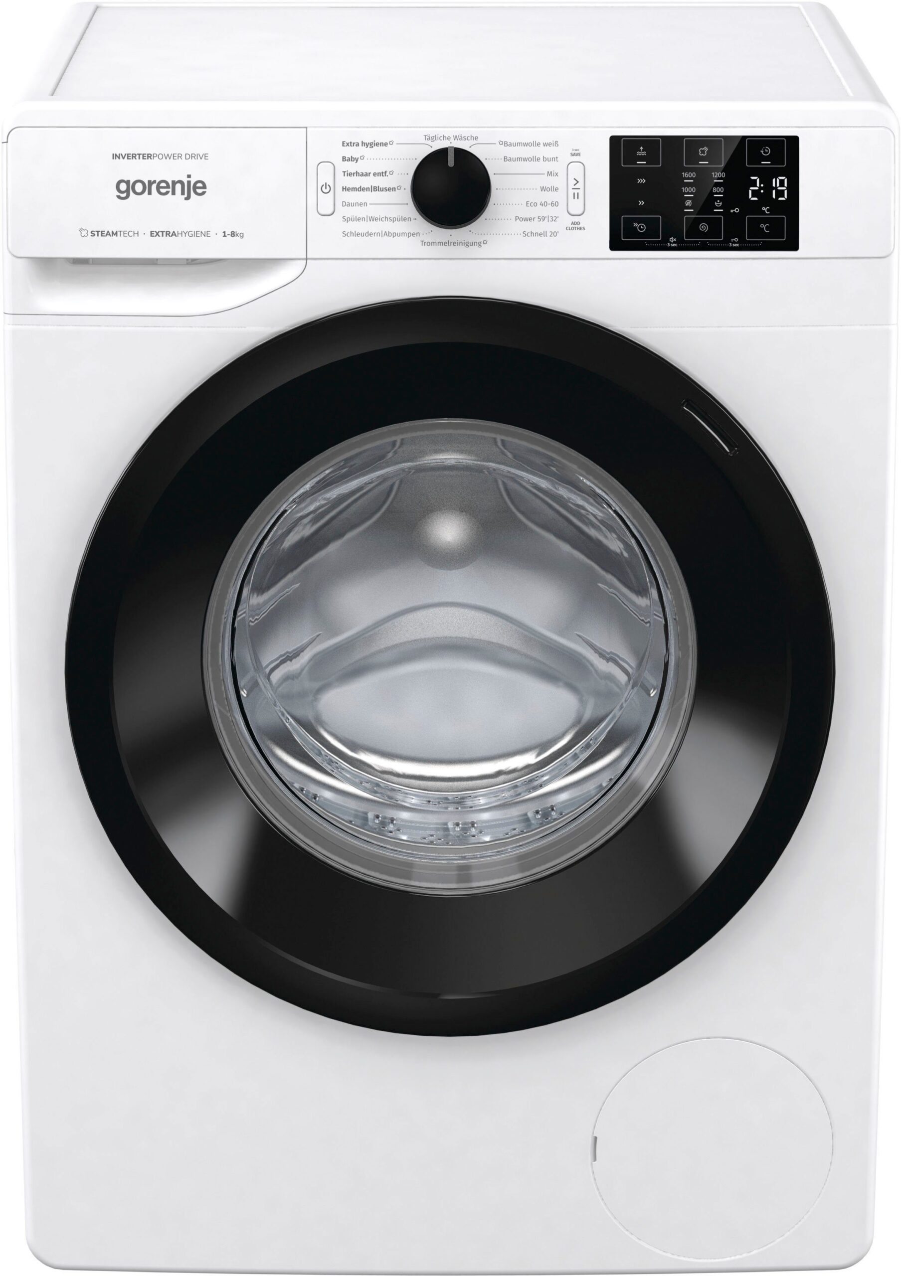 GORENJE Waschmaschine WNEI86APS, 8 kg, 1600 U/min – Bild 17