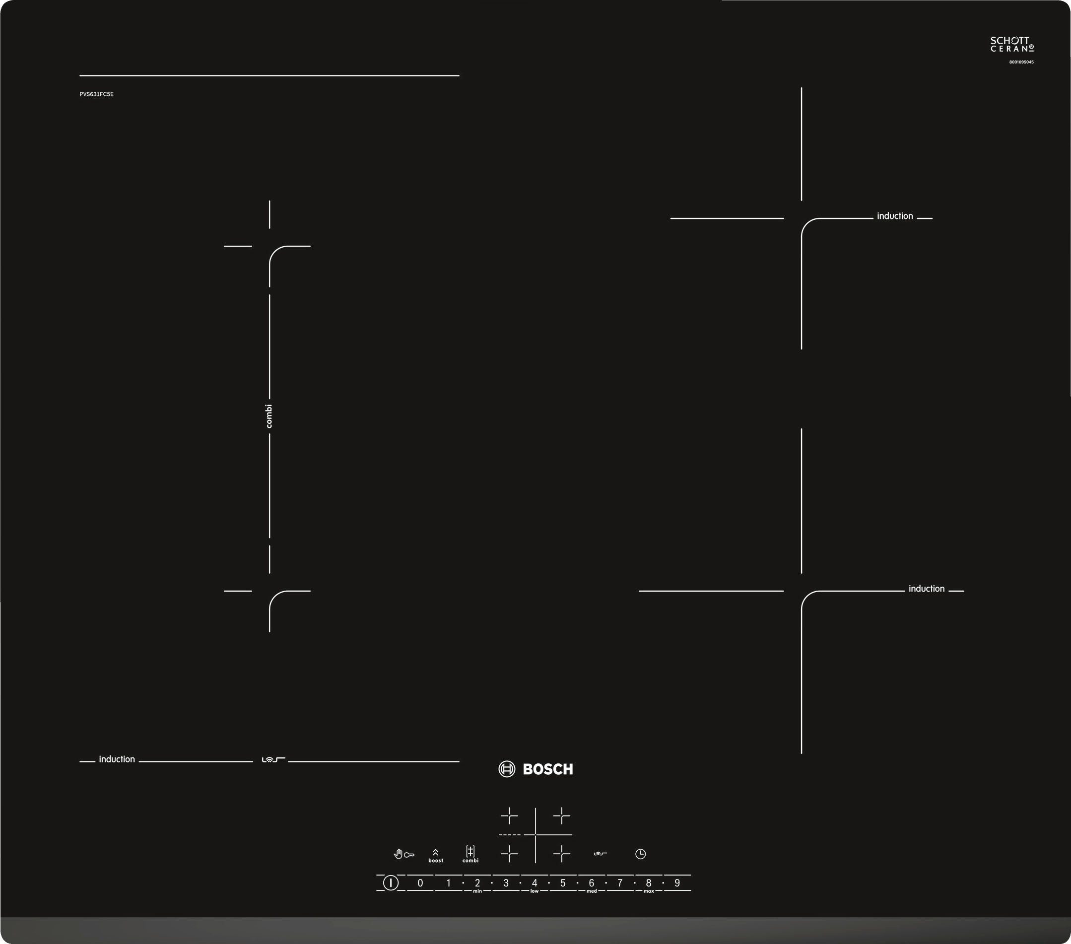BOSCH Backofen-Set HBD236VR60, mit Teleskopauszug nachrüstbar, ecoClean Direct – Bild 2