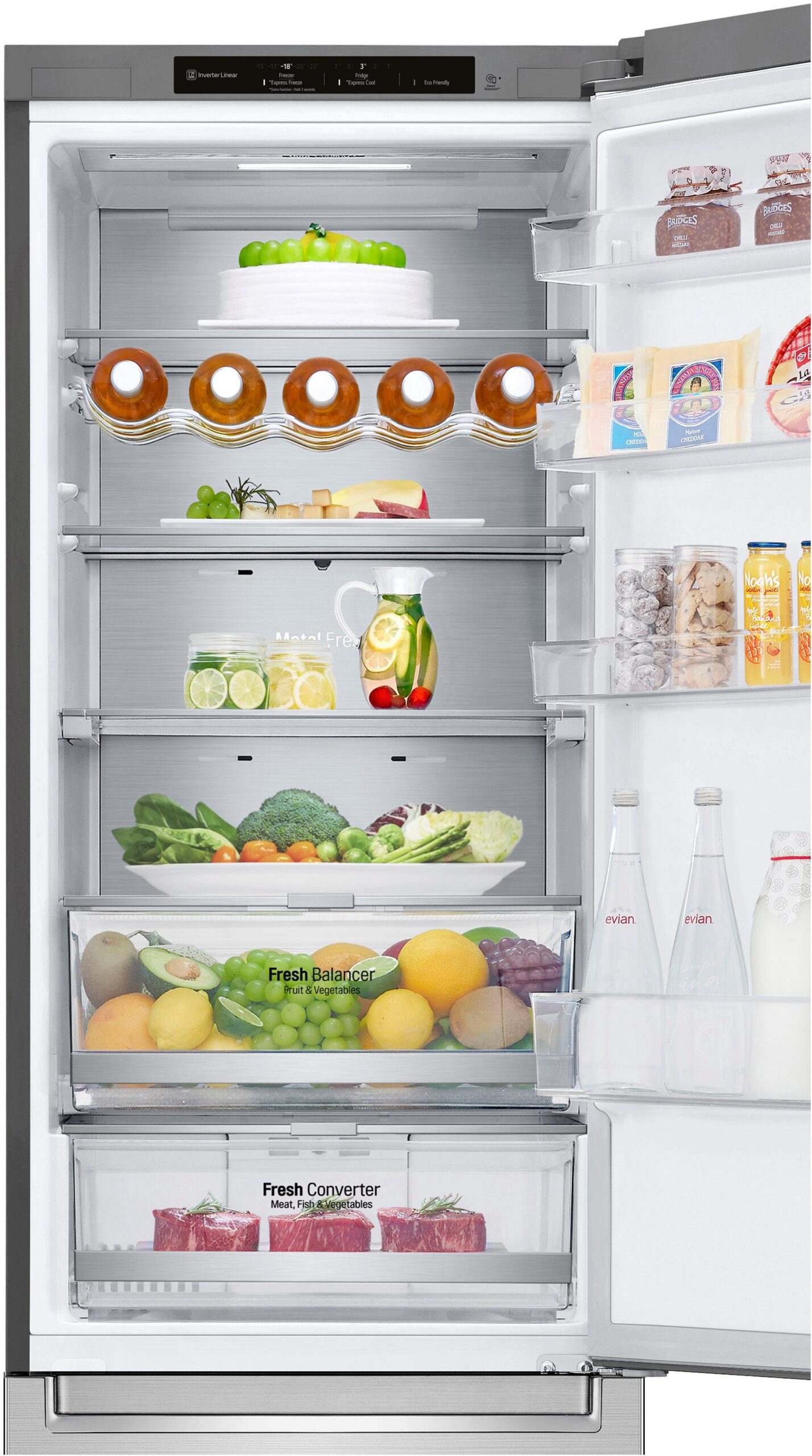 LG Kühl-/Gefrierkombination GBB92STBAP, 203 cm hoch, 59,5 cm breit – Bild 12