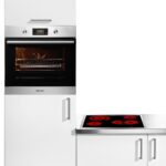 BAUKNECHT Backofen-Set BAKO ISLAND, mit 2-fach-Teleskopauszug, Hydrolyse