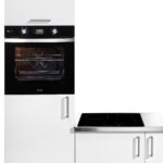 Privileg Backofen-Set BAKO Turn&Go Steam 600, mit Backauszug, Hydrolyse, mit Dampffunktion und Induktion
