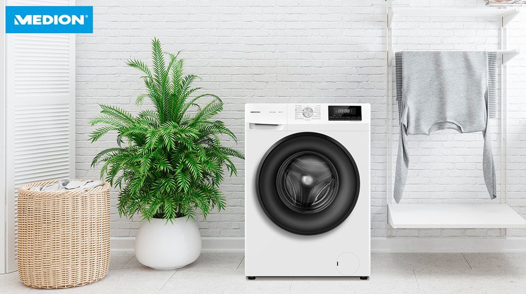 Medion® Waschmaschine MD 37511, 8 kg, 1400 U/min, 15 Waschprogramme, Dampffunktion, Inverter Motor – Bild 10