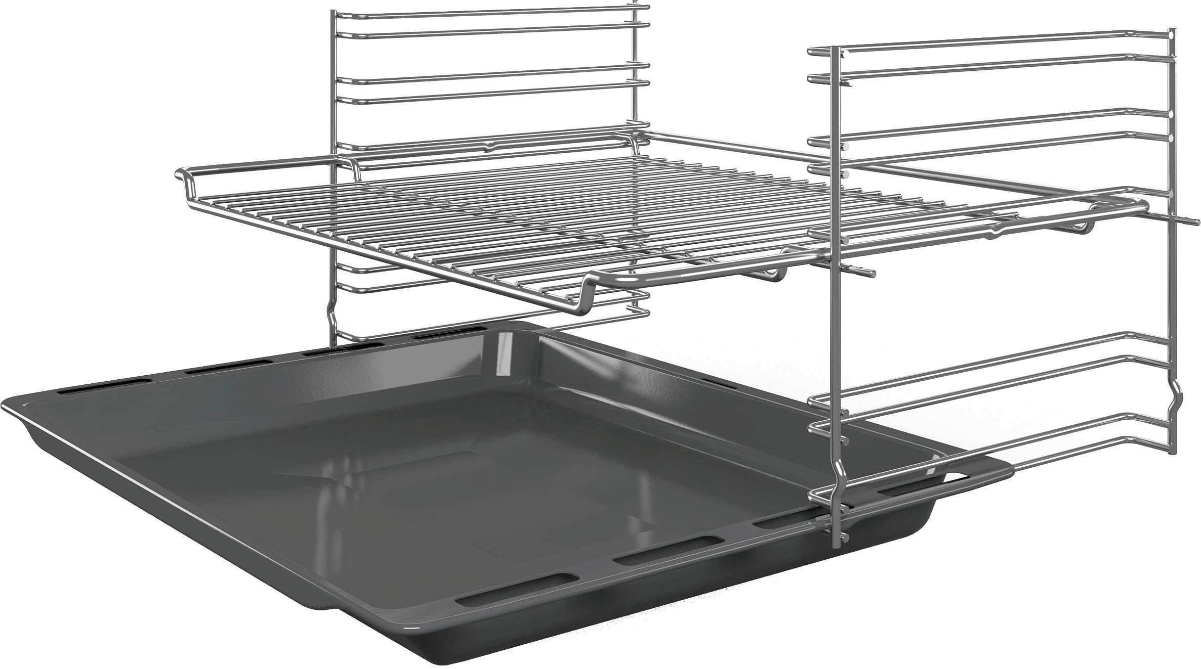 BOSCH Backofen-Set HBD236VR60, mit Teleskopauszug nachrüstbar, ecoClean Direct – Bild 9
