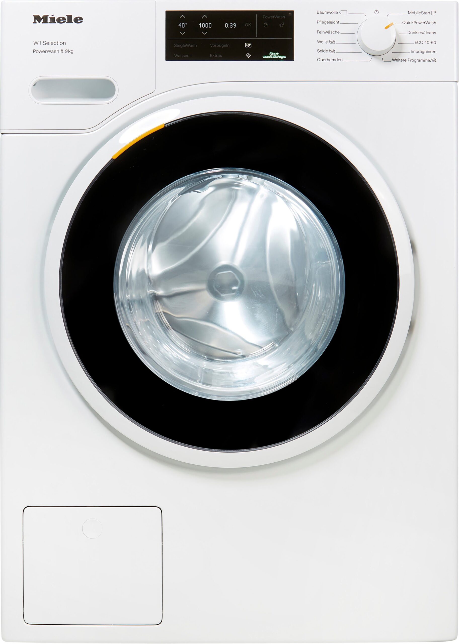 Miele Waschmaschine WSG363 WCS PWash&9kg, 9 kg, 1400 U/min, SingleWash für Einzelteile – Bild 3