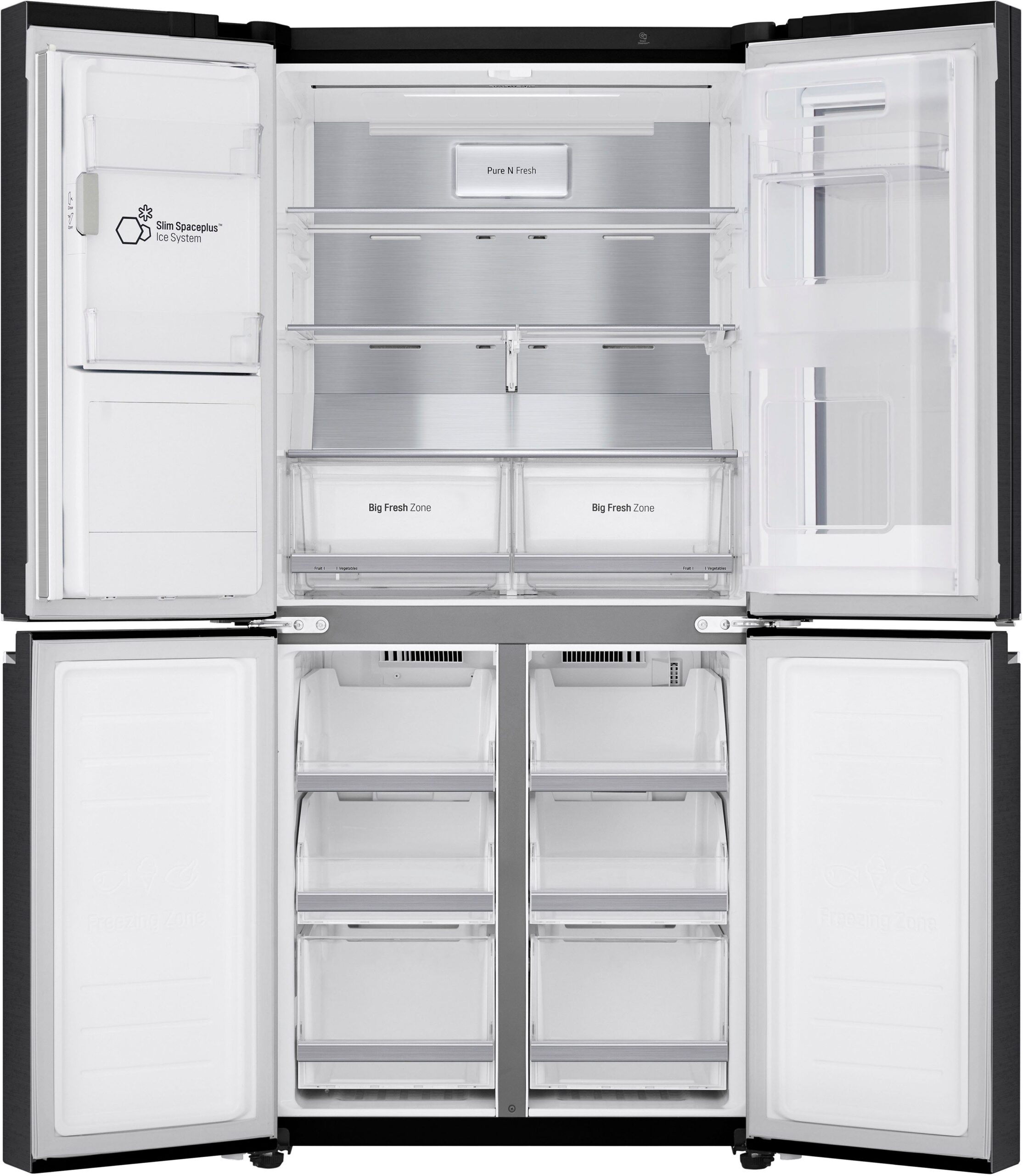 LG Multi Door GMX844MC6F, 178,7 cm hoch, 83,5 cm breit – Bild 10