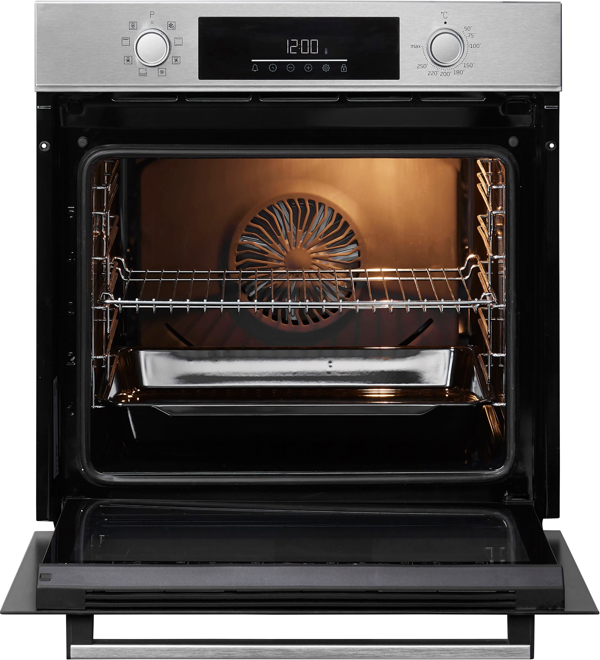 BEKO Einbaubackofen BBIM12300X, mit Teleskopauszug nachrüstbar – Bild 5