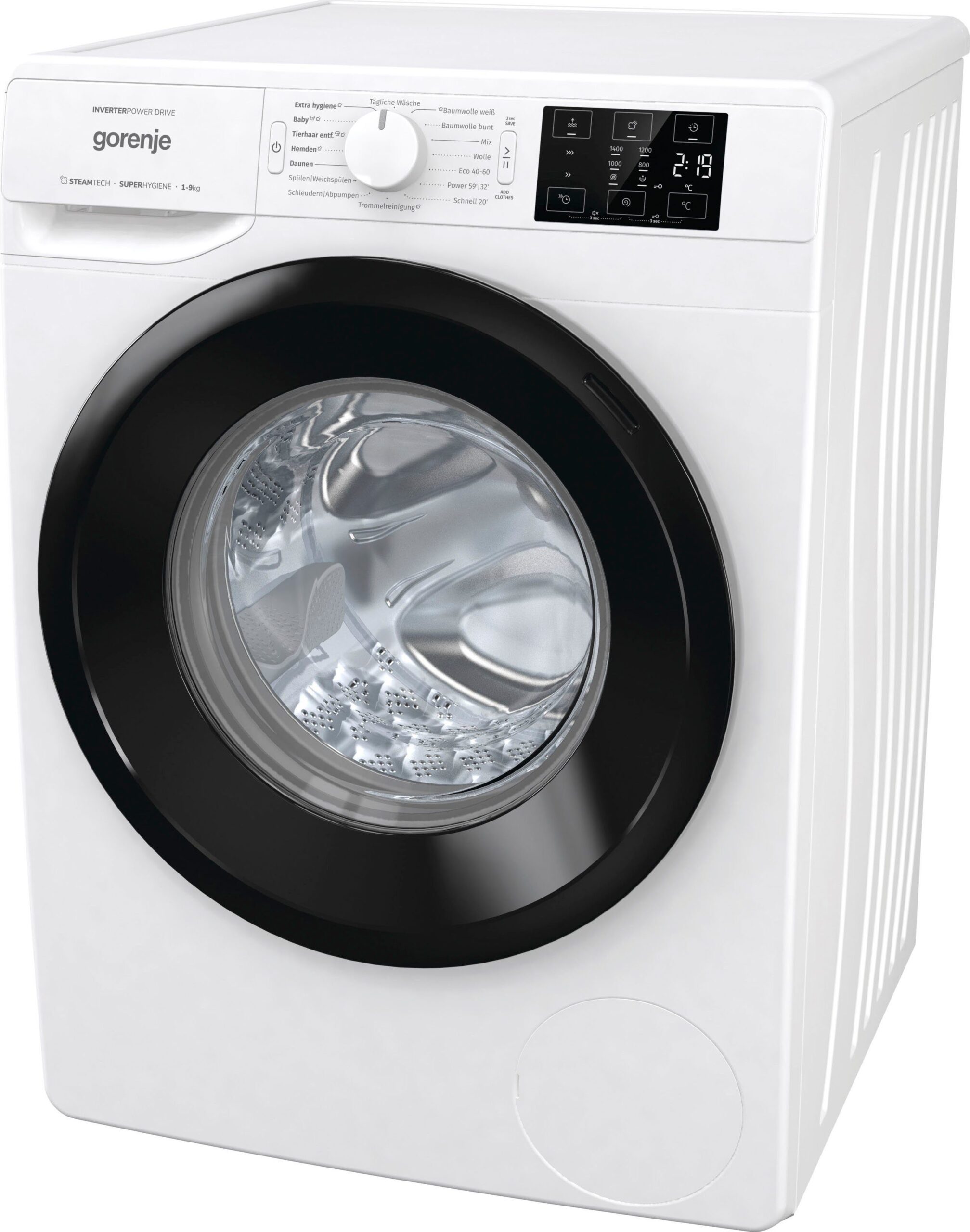GORENJE Waschmaschine Wave NEI94APS, 9 kg, 1400 U/min – Bild 5