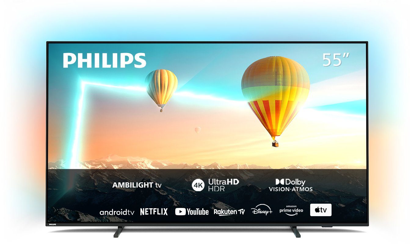 Philips 65PUS8007/12 LED-Fernseher (164 cm/65 Zoll, 4K Ultra HD, Android TV, Smart-TV) – Bild 2