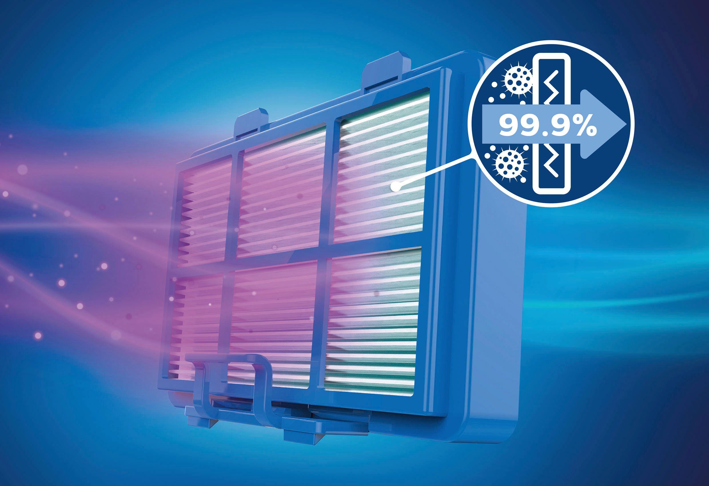 Philips Bodenstaubsauger FC9555/09 PowerPro Active, 900 W, beutellos – Bild 5