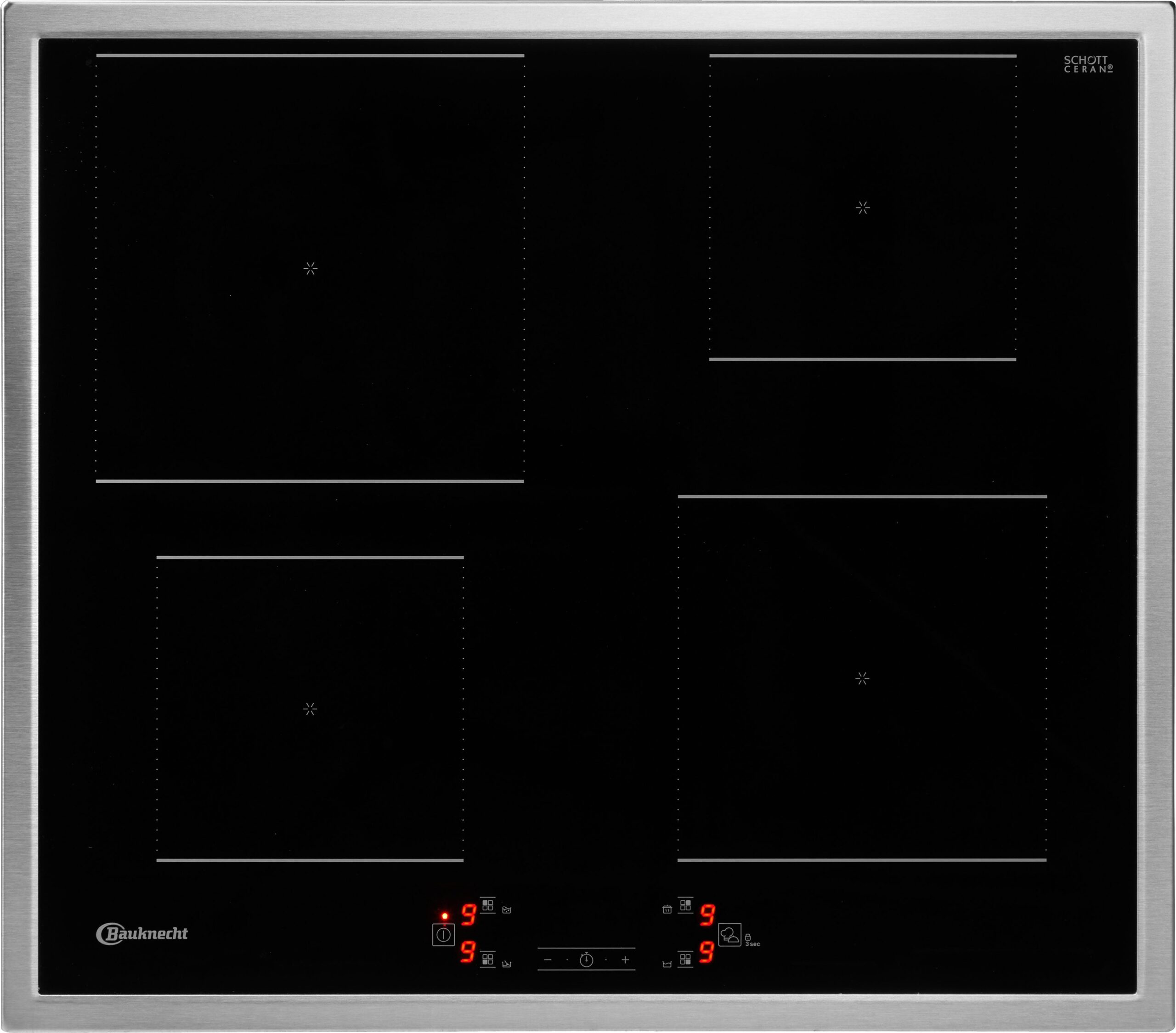 BAUKNECHT Backofen-Set BAKO4 HI6 BLACK, mit 2-fach-Teleskopauszug, Hydrolyse – Bild 7