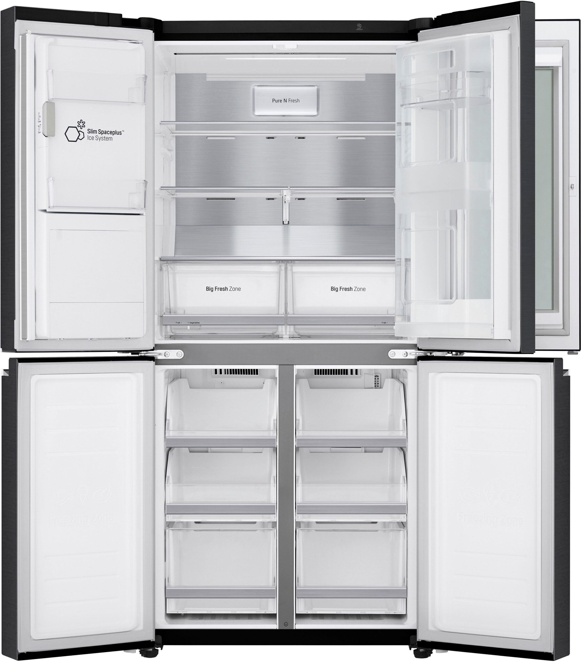 LG Multi Door GMX844MC6F, 178,7 cm hoch, 83,5 cm breit – Bild 11