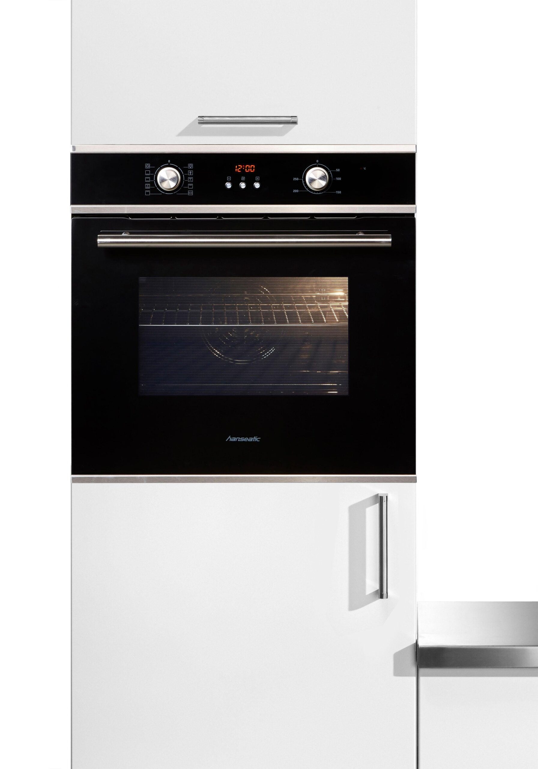 Hanseatic Einbaubackofen 65M90D0-E11319G, mit Auftaufunktion