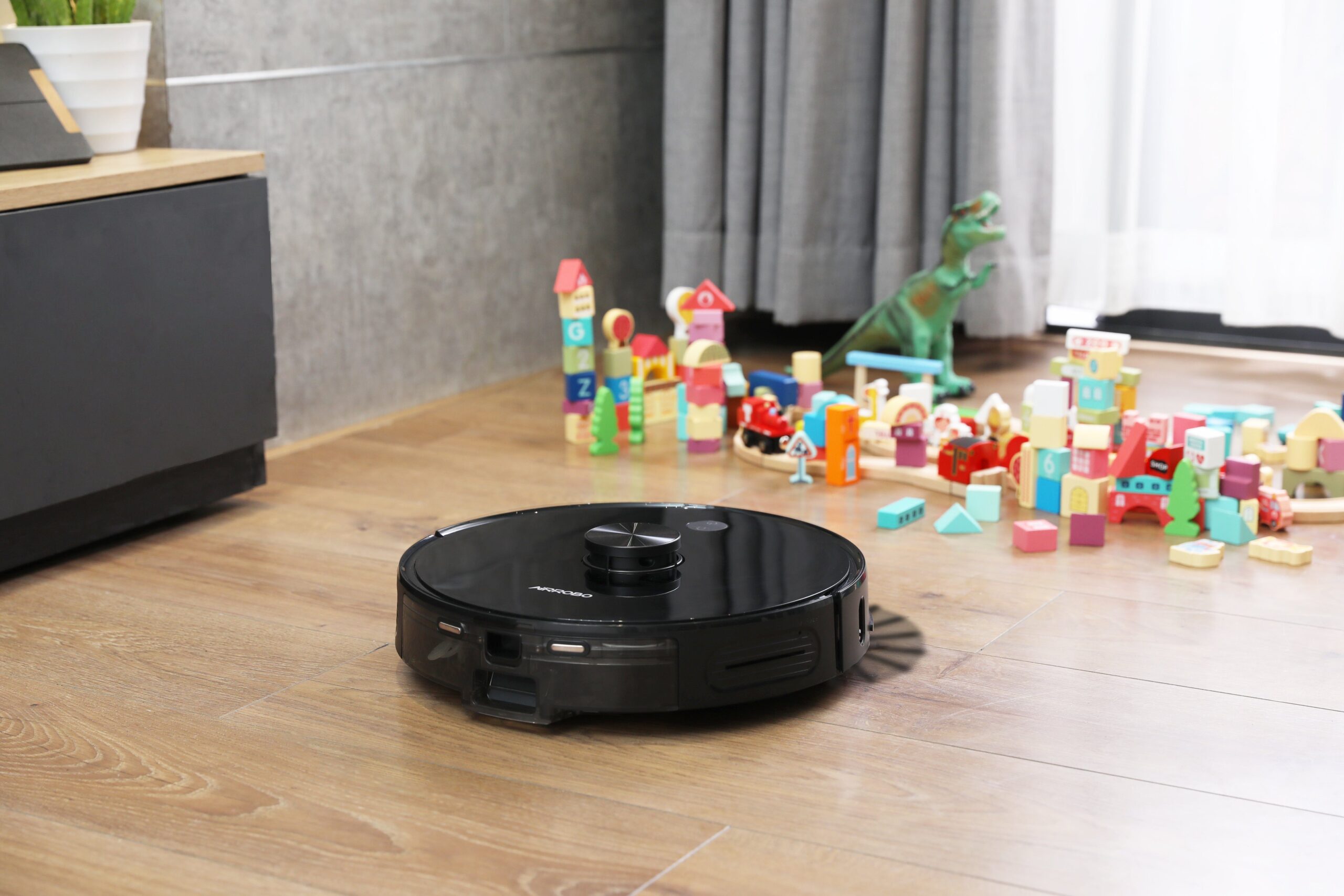 AIRROBO Saugroboter T10+ Saugroboter mit Wischfunktion WLAN Staubsauger Roboter, 50,00 W, mit Beutel, 360° Kollisionsschutz - 23 Sätze von Sensoren – Bild 10