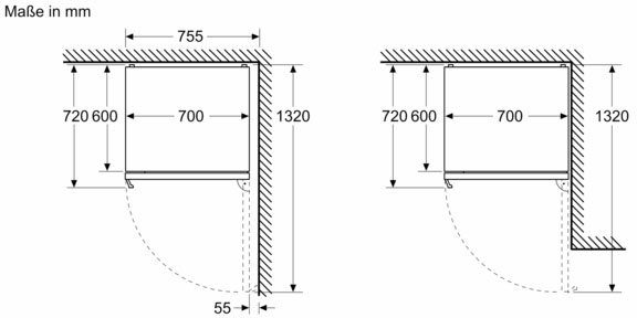BOSCH Kühl-/Gefrierkombination KGN49VICT, 203 cm hoch, 70 cm breit – Bild 5