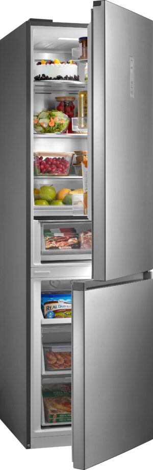 Hanseatic Kühl-/Gefrierkombination HKGK20060BNFI, 201 cm hoch, 59,5 cm breit, NoFrost