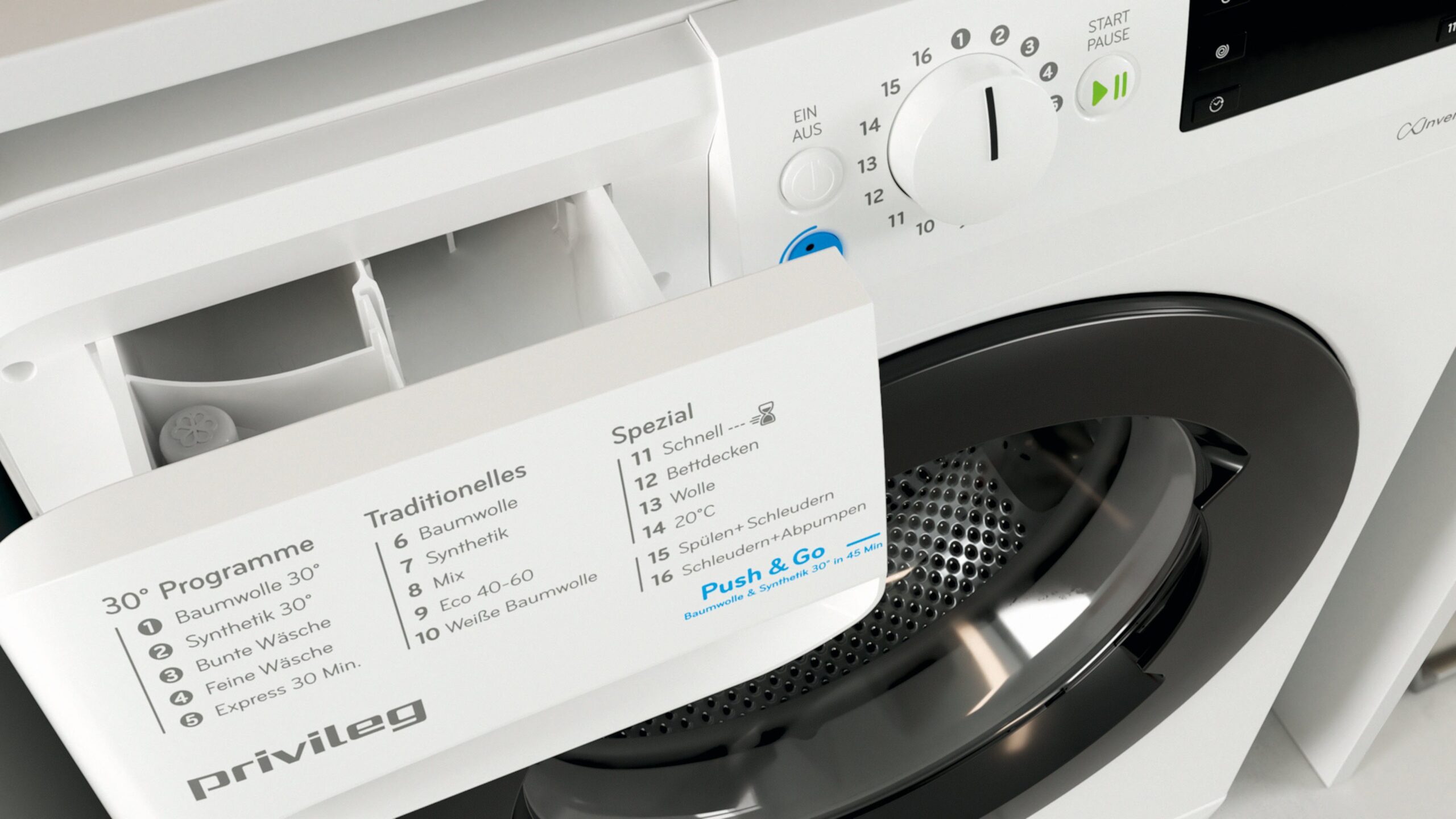 Privileg Waschmaschine PWF X 873 A, 8 kg, 1400 U/min, 50 Monate Herstellergarantie – Bild 10